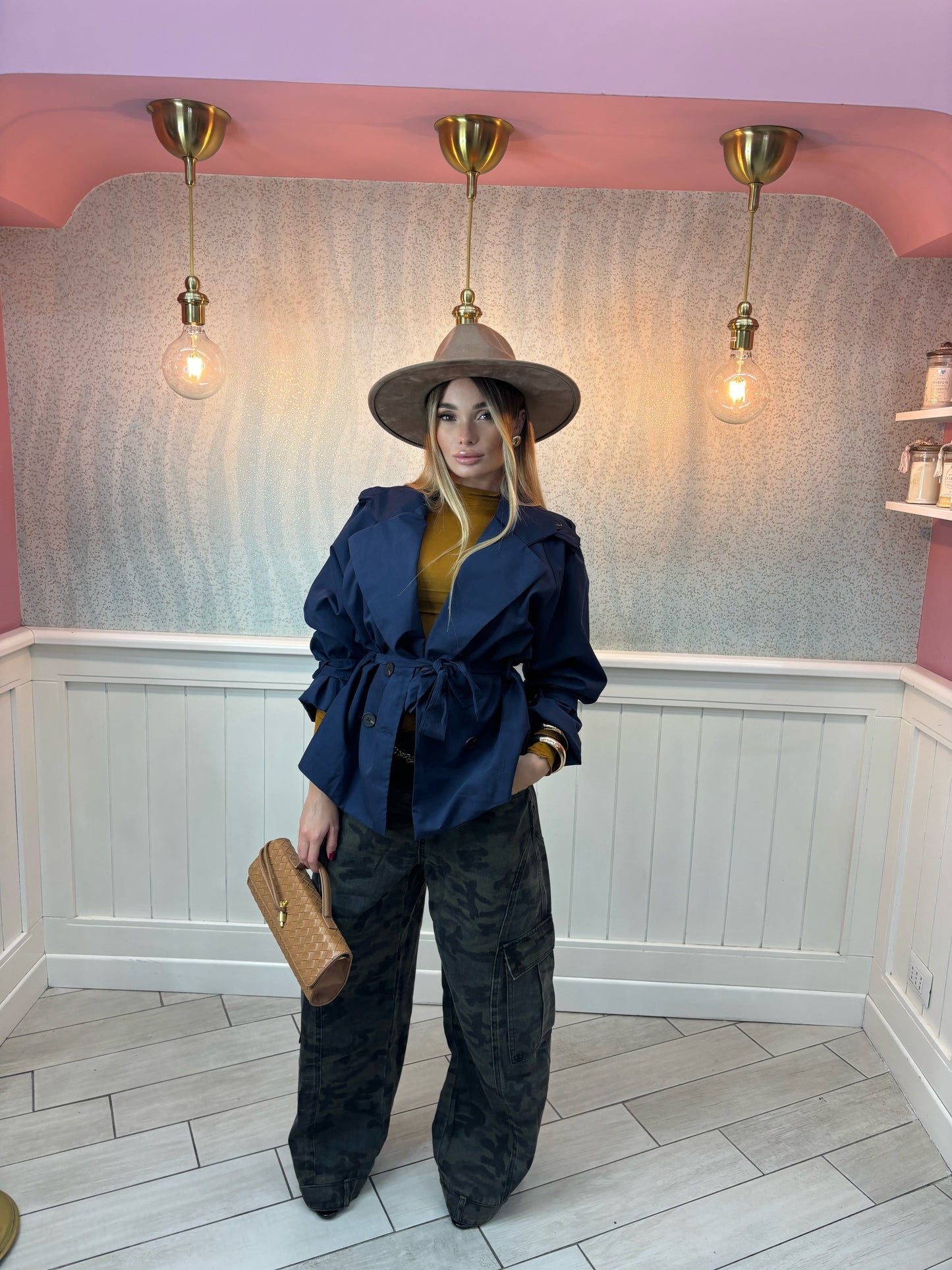 Trench Office blu