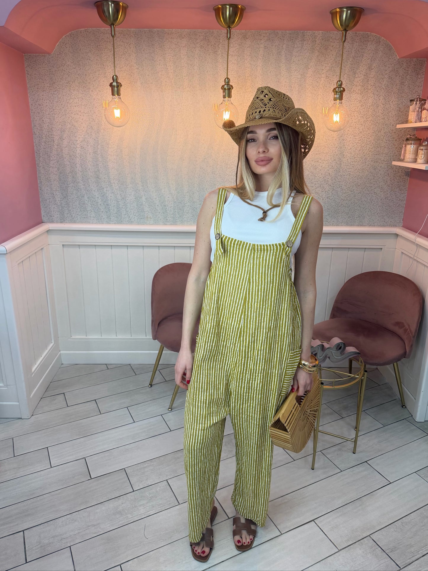 SALOPETTE CAPRI IN LINO 100%