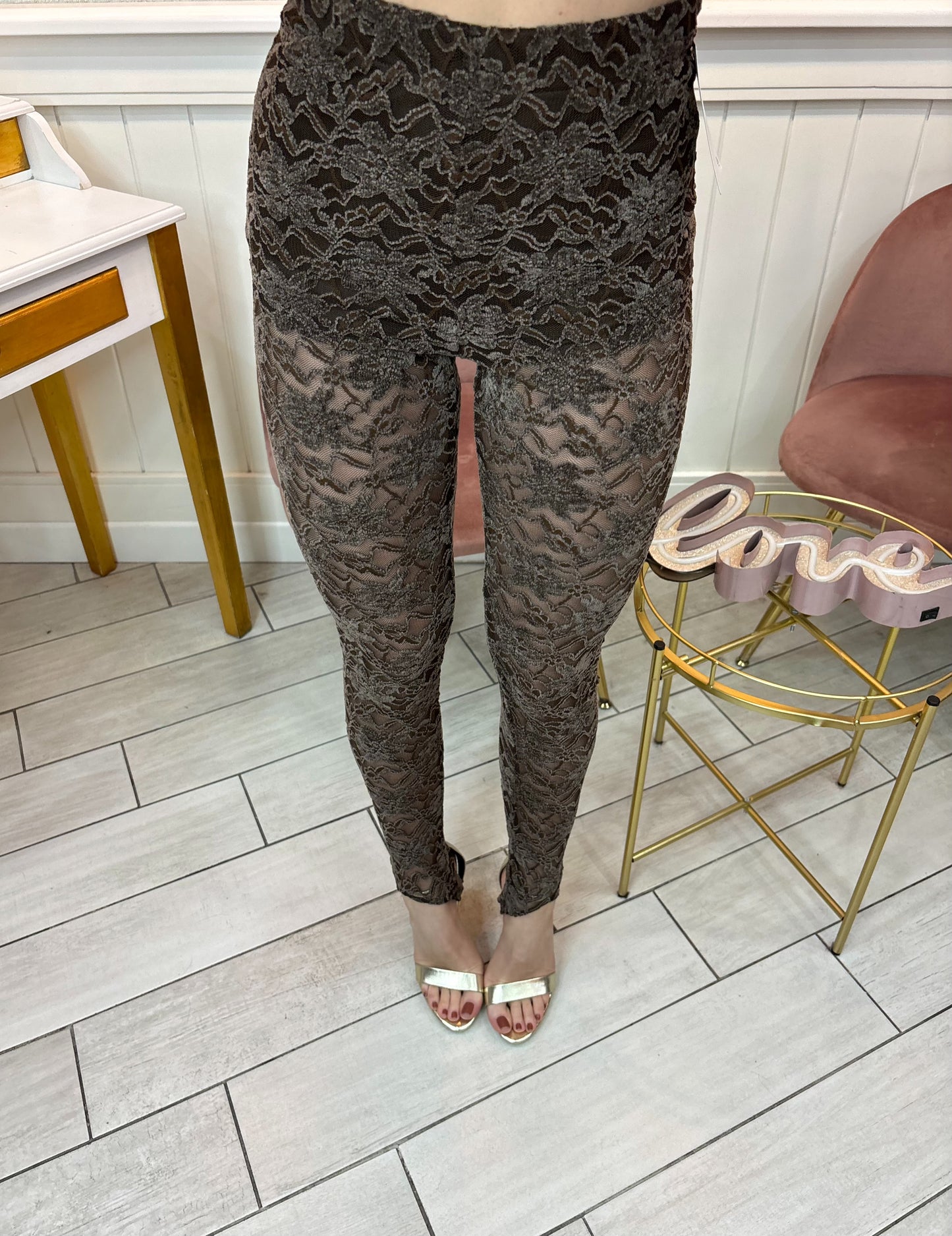 PANTALEGGINS ARENA MARRONE