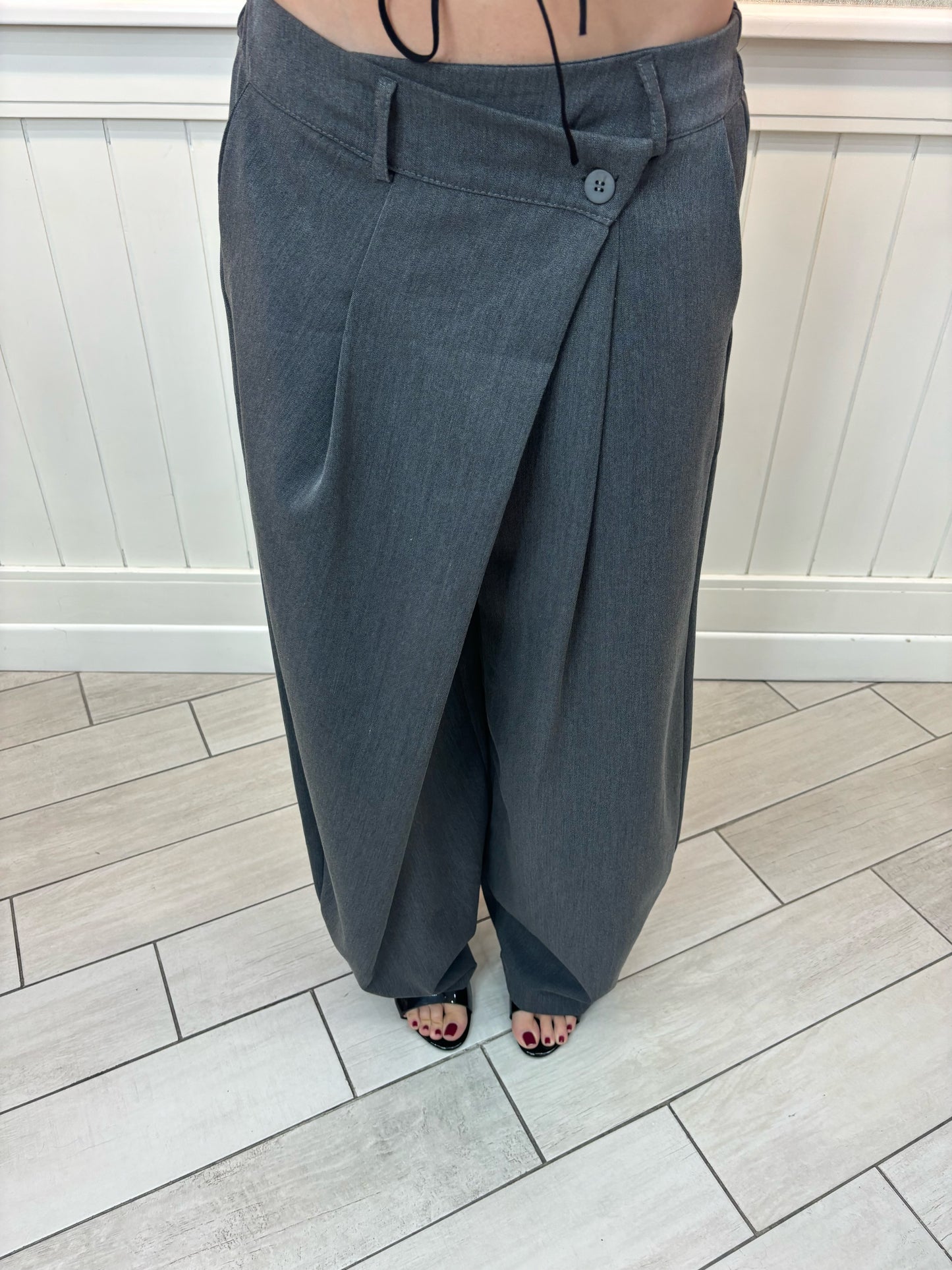 Pantalone space grigio