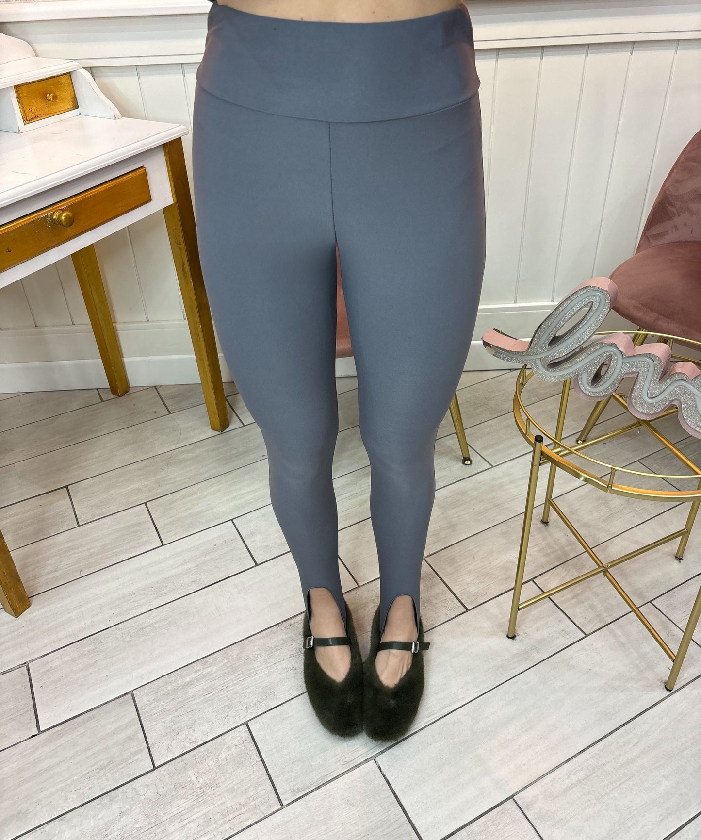 LEGGINS GHETTE GRIGIO
