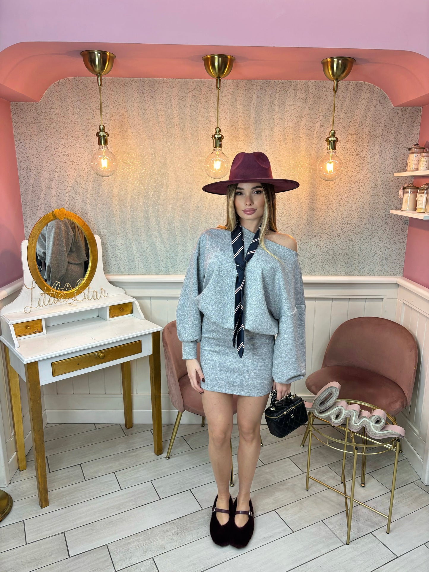 DRESS MARZIA + CRAVATTA