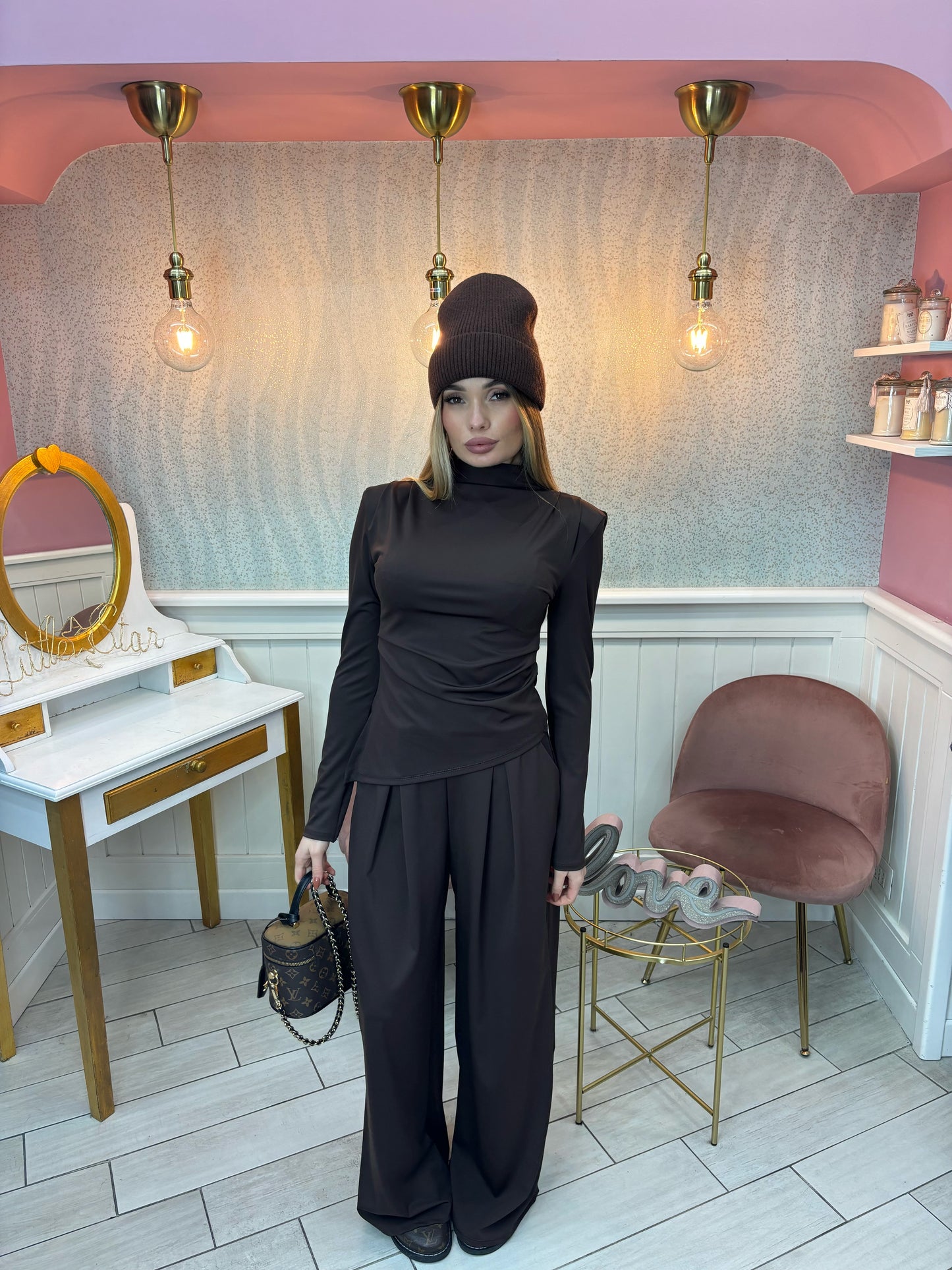 COORDINATO PATRIK MARRONE