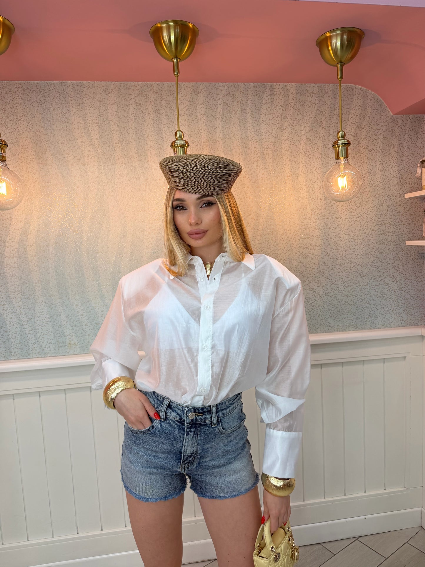 MINI SHORT DENIM CHIARO