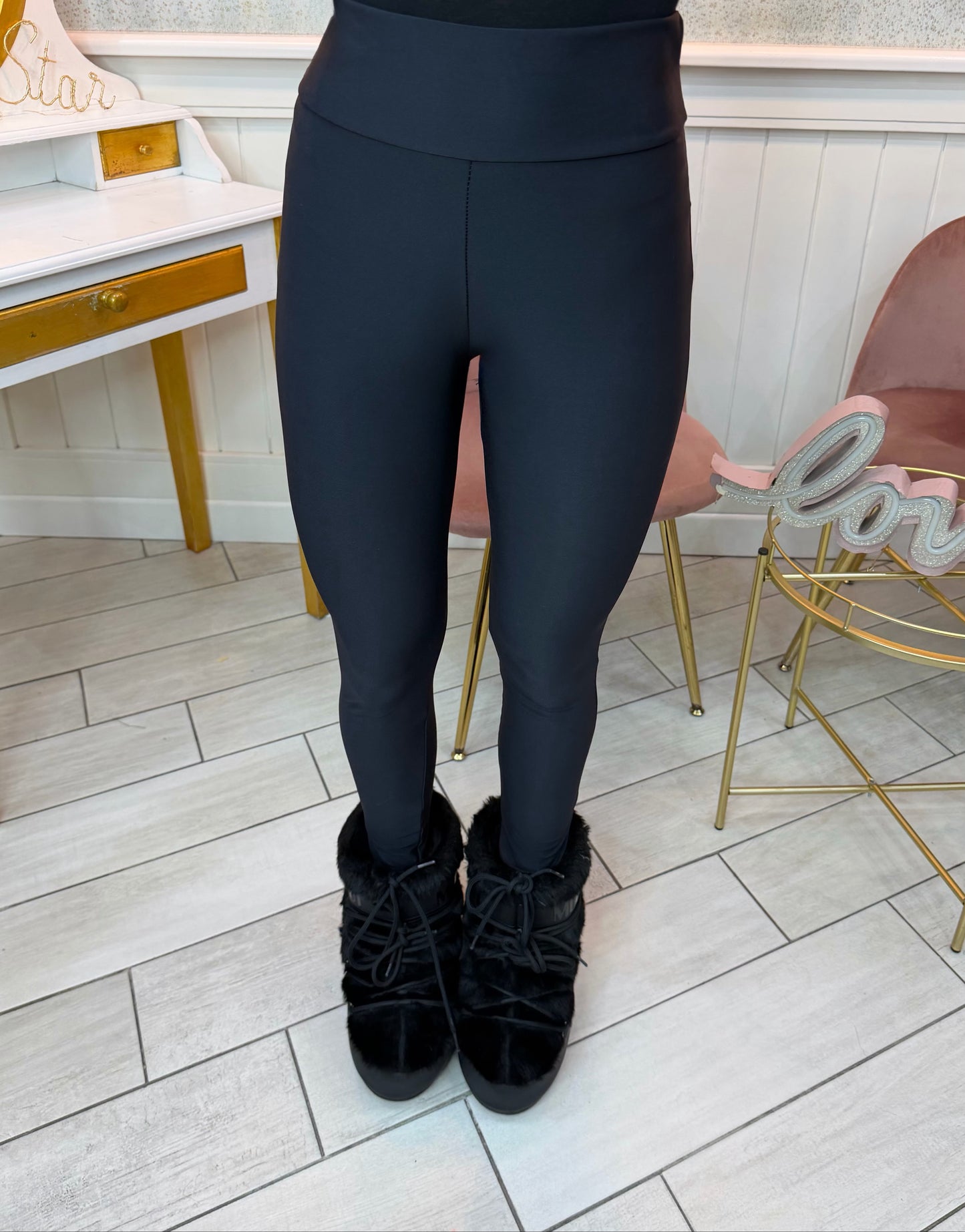 LEGGINS NERO SEMPLICE