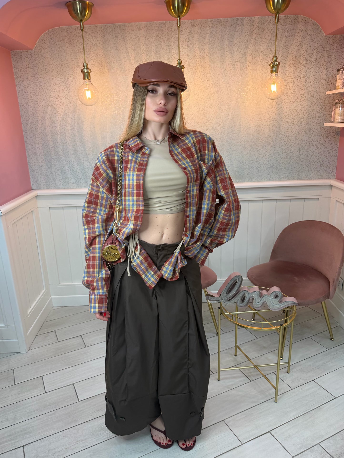 PANTALONE OLIVER MARRONE