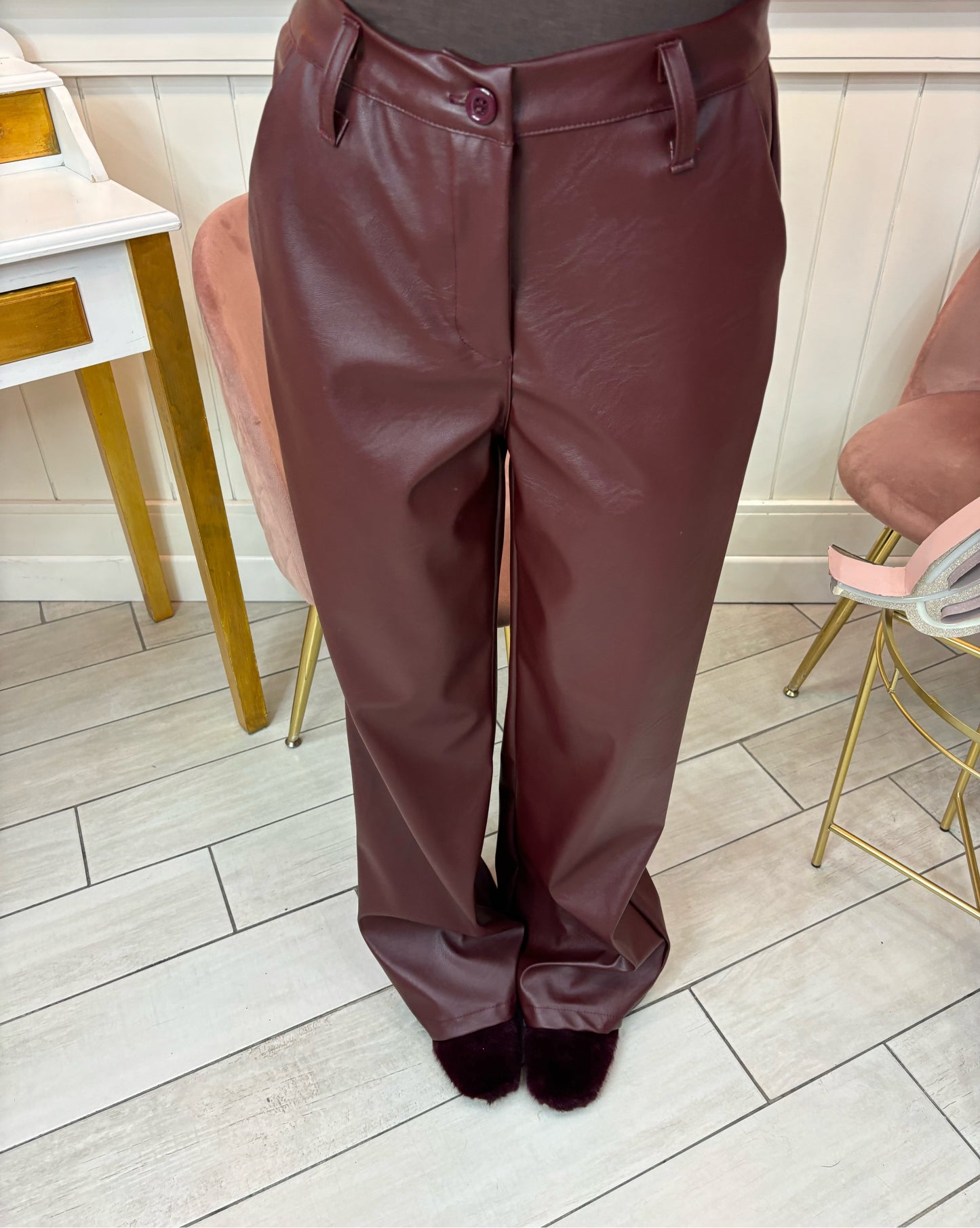 PANTALONE OFF BORDEAUX