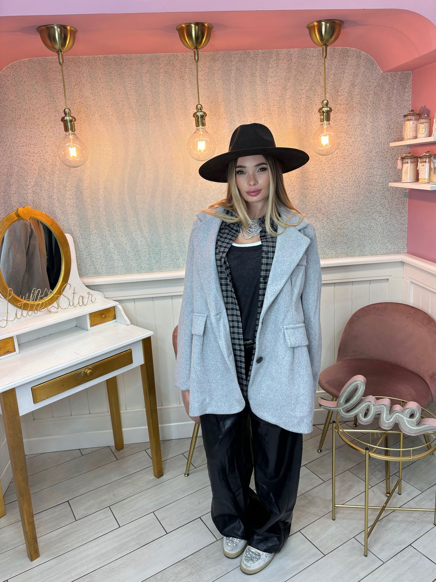 BLAZER CAPPOTTO GRIGIO