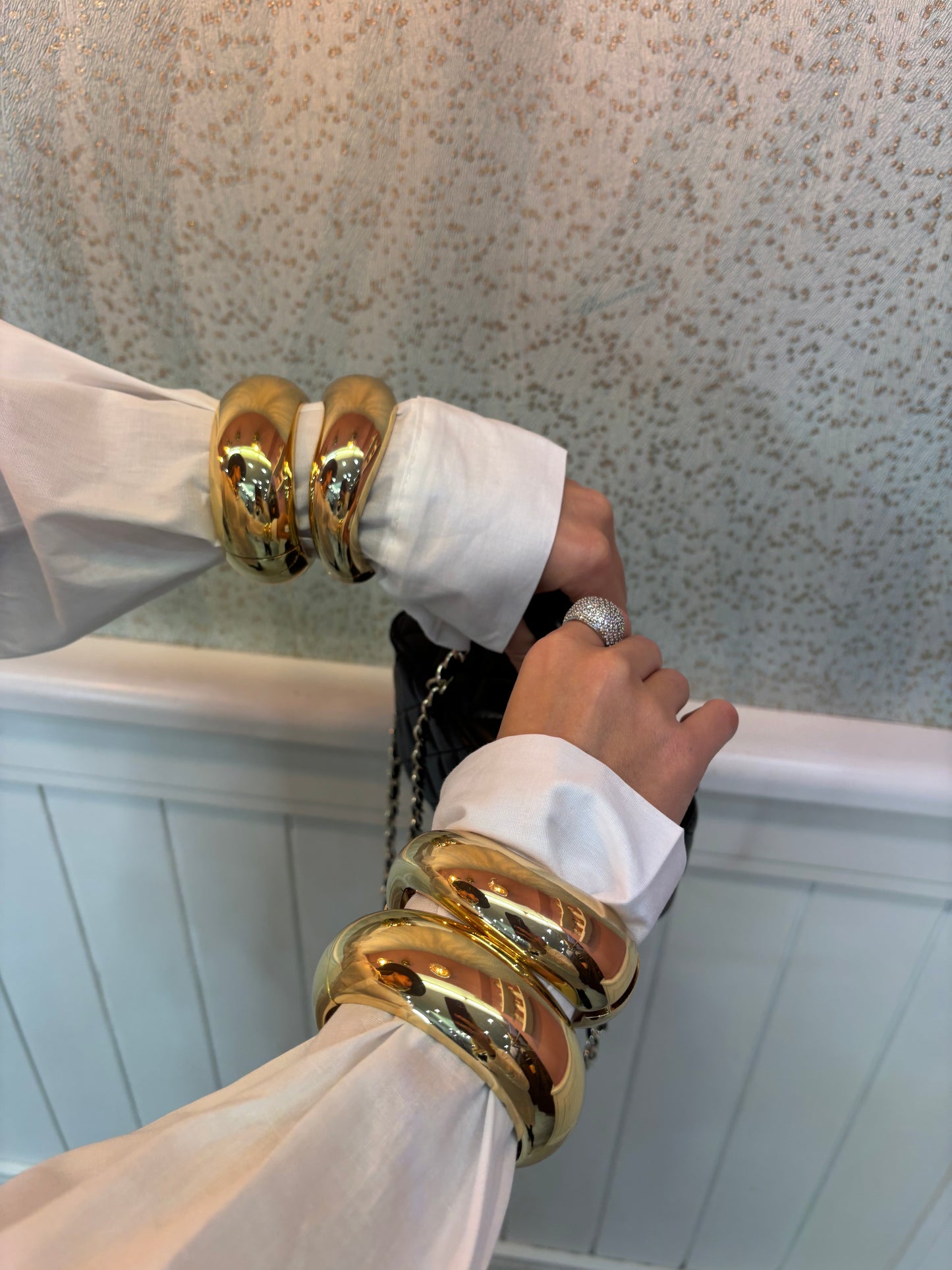 Coppia 2 bracciali oro