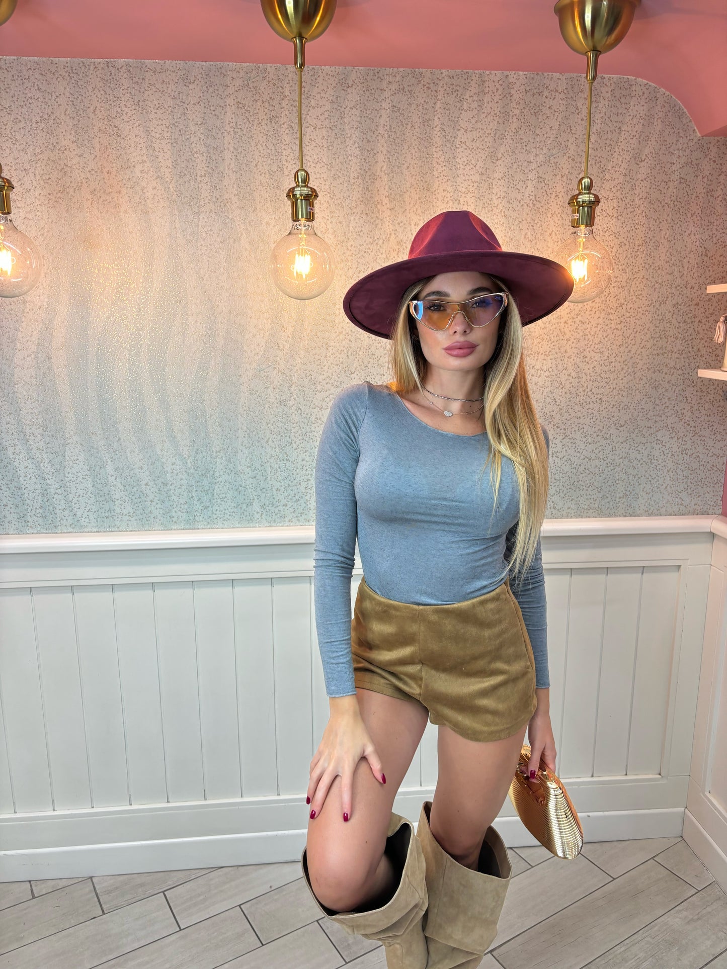 Kim semitrasparente grigia