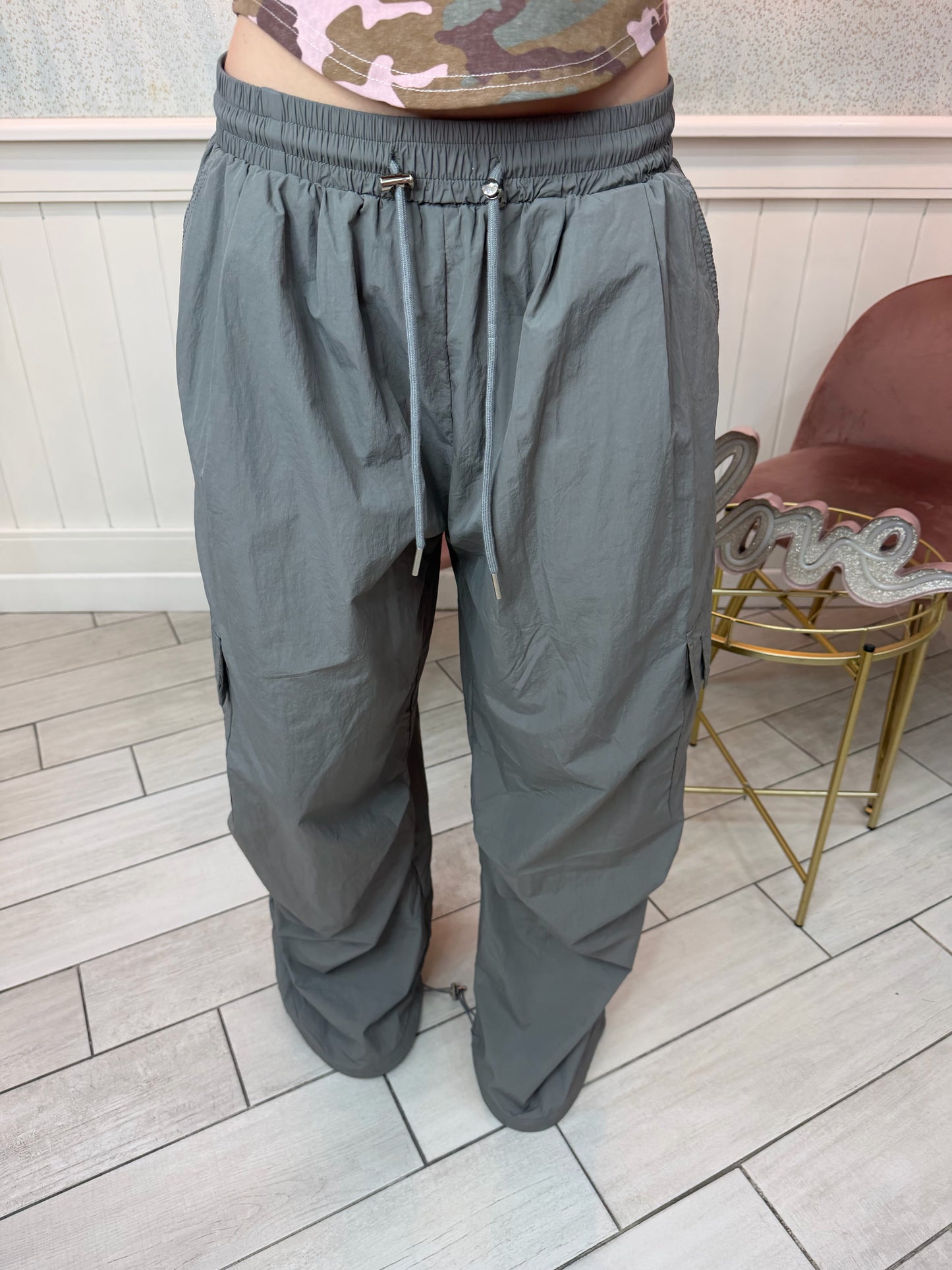 CARGO PARACHUTE GRIGIO