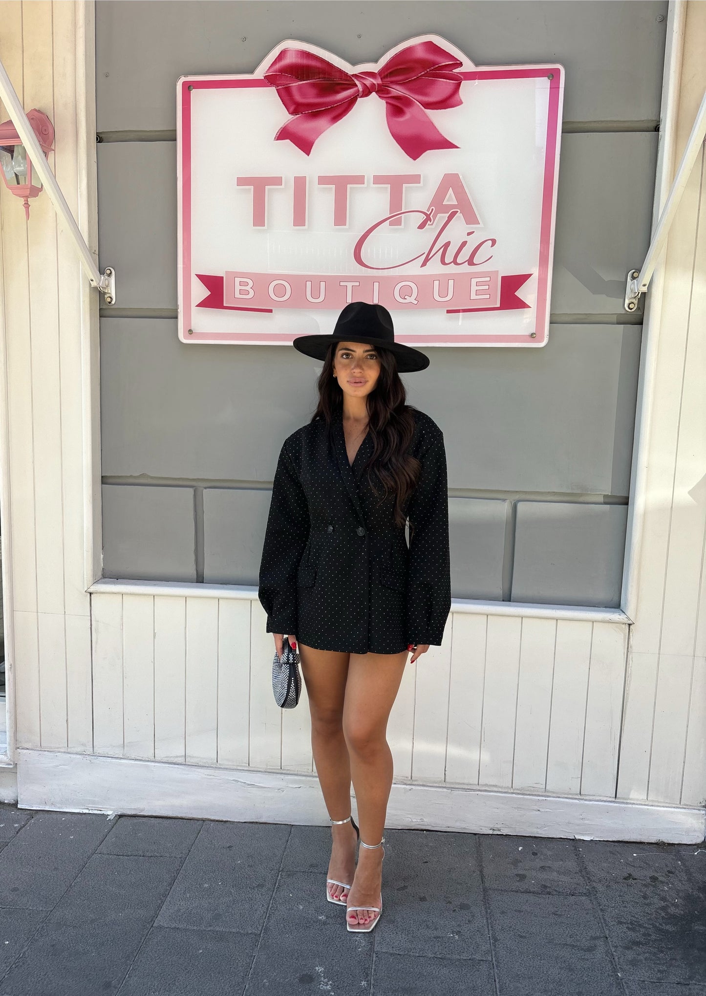 Blazer brillantini