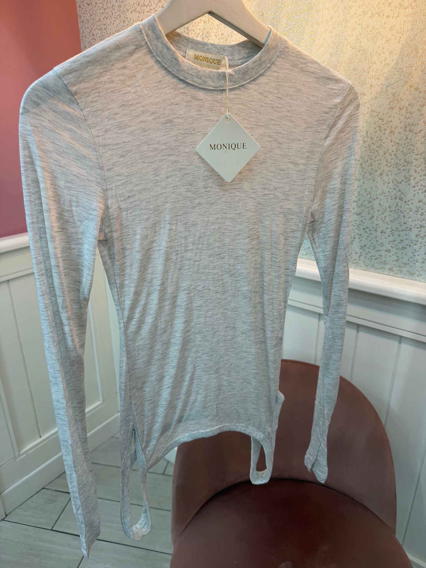 MAGLIA DUBLE GRIGIA
