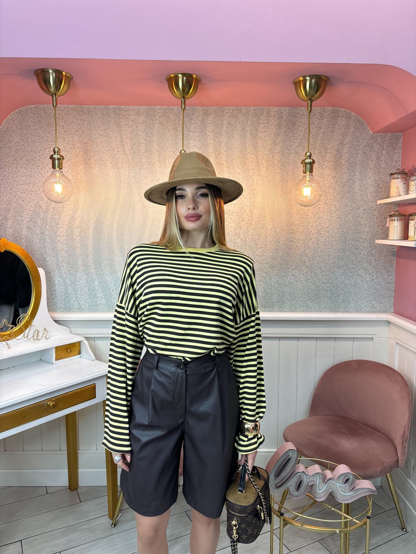 BERMUDA ECOPELLE CAFFÈ