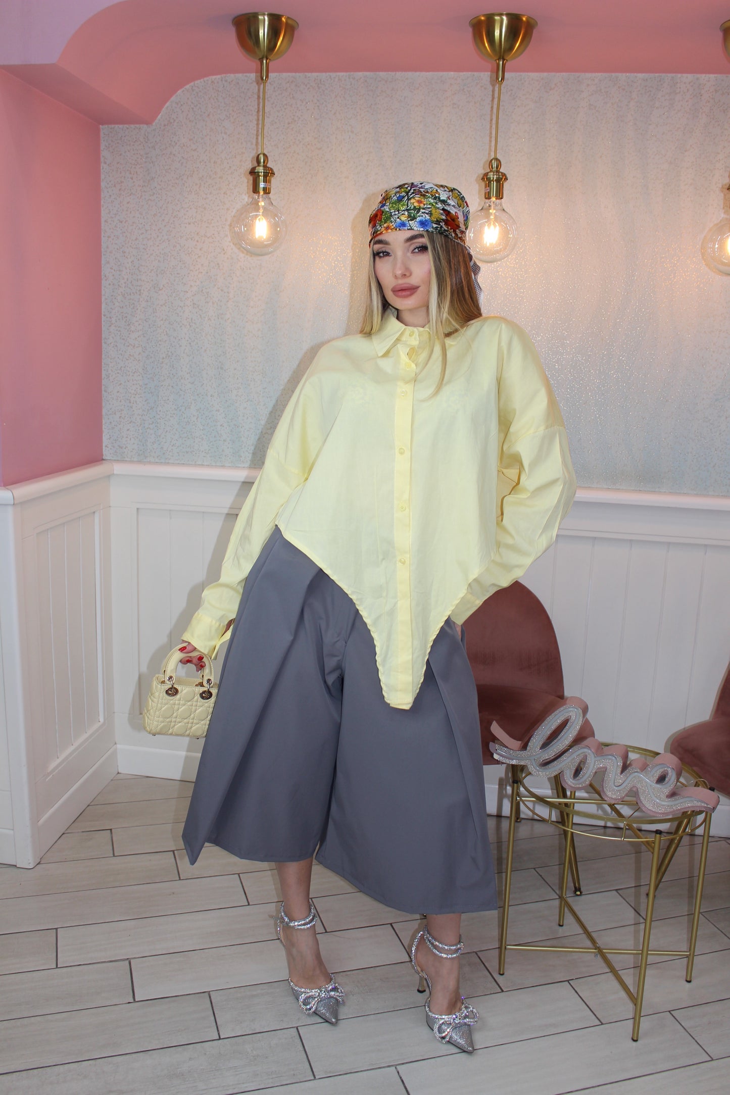 CAMICIA ADA YELLOW