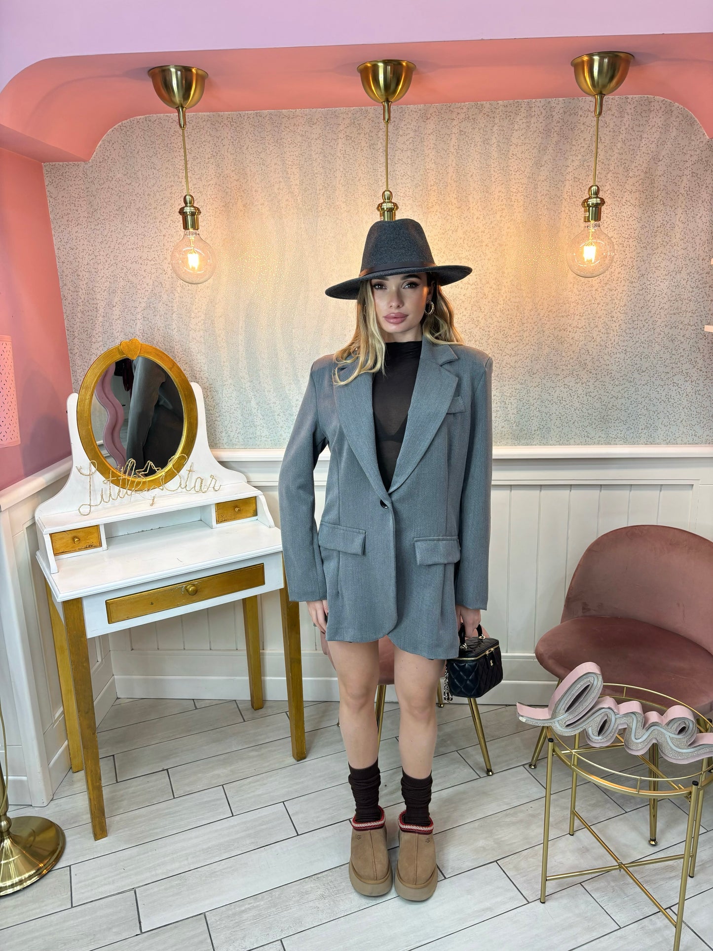 BLAZER OFFICE GRIGIO