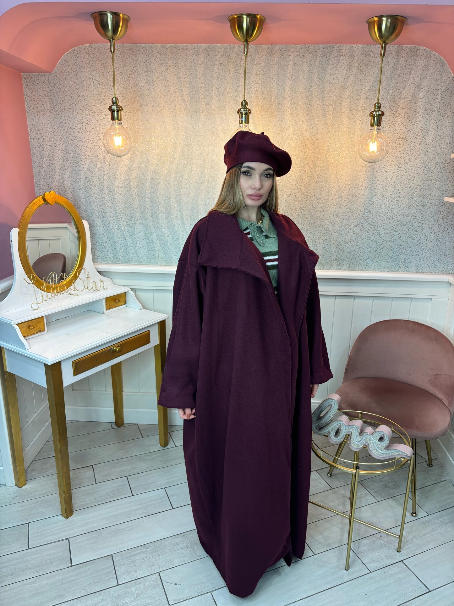 CAPPOTTO ALLIE BORDEAUX