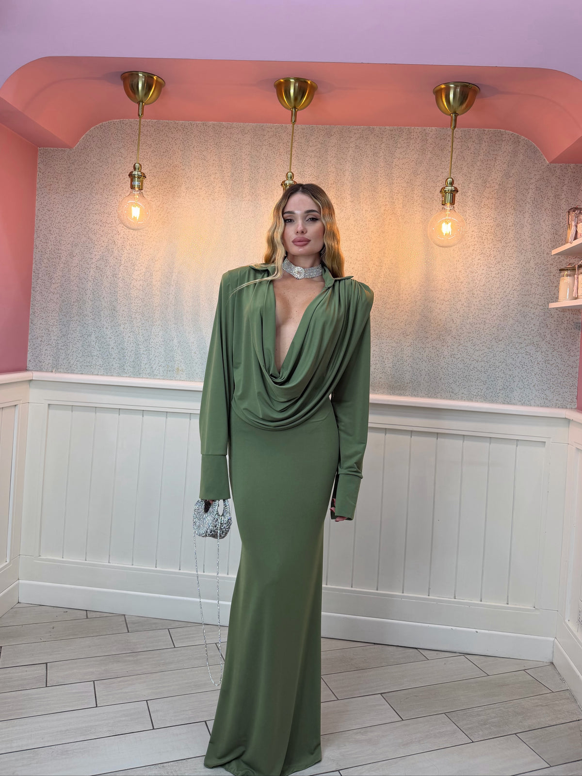 ABITO FASHIONWEEK VERDE