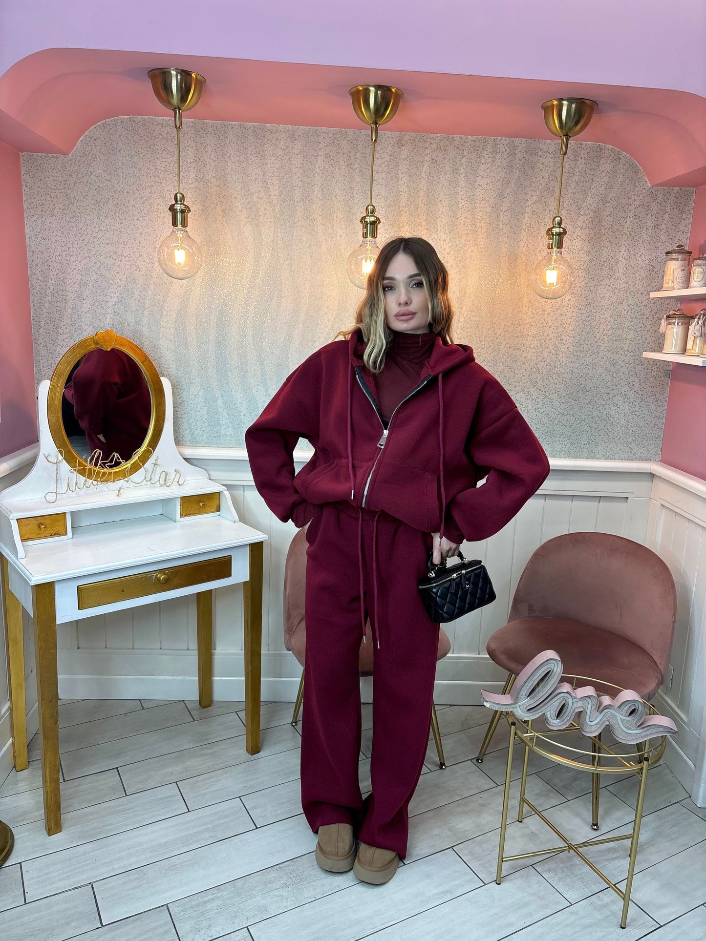 FELPONE CON ZIP FELPATO GRIGIO