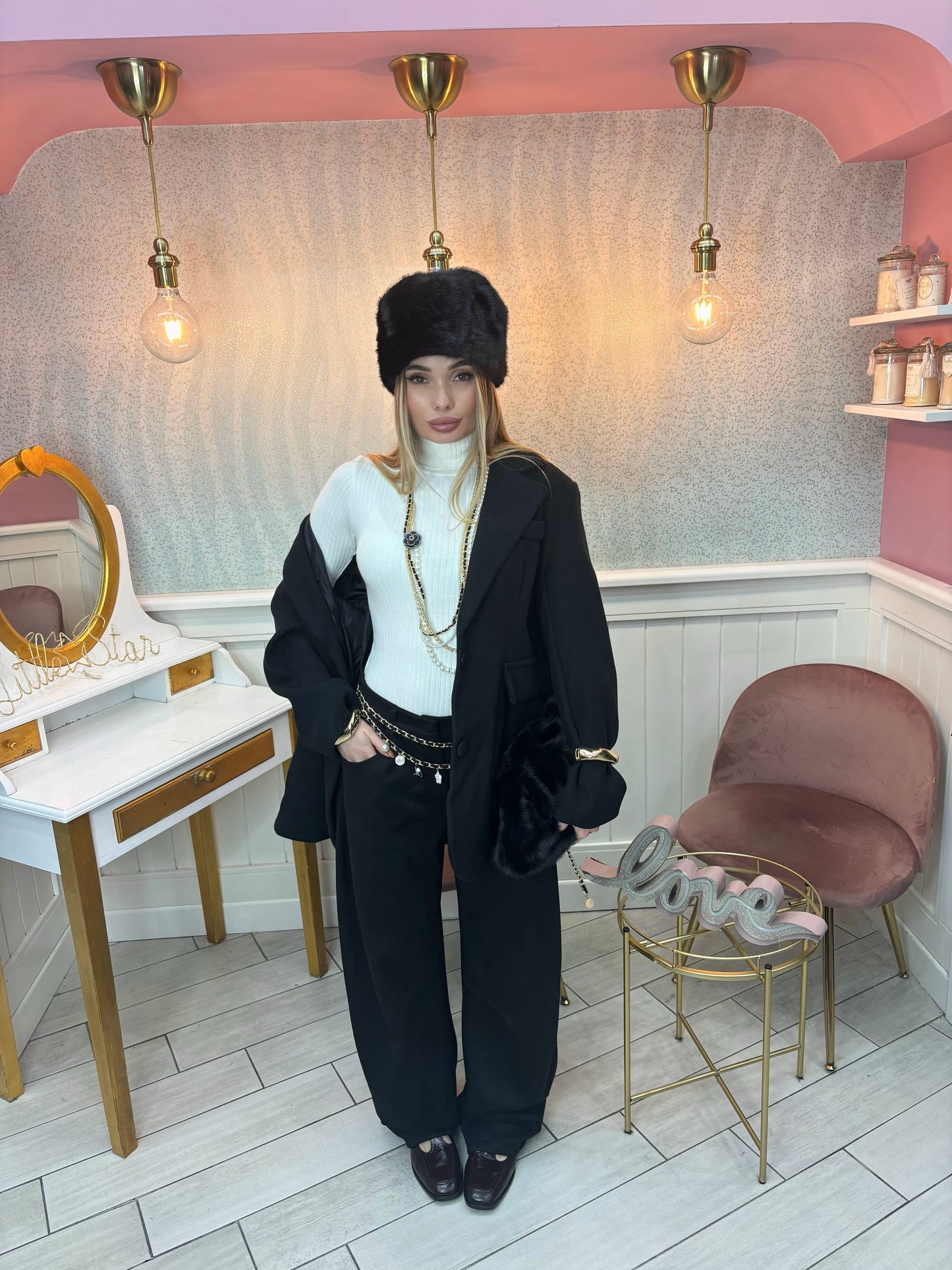 GIACCA CAPPOTTO NERA