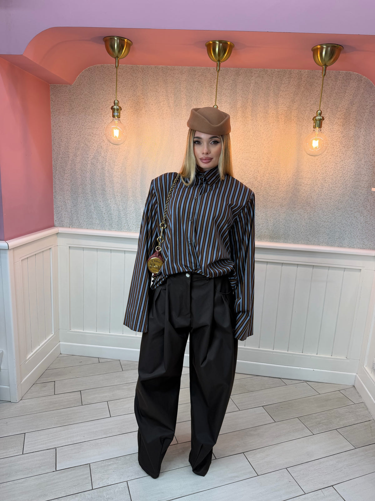 PANTALONE ATTITUDE MARRONE JUSTWEST