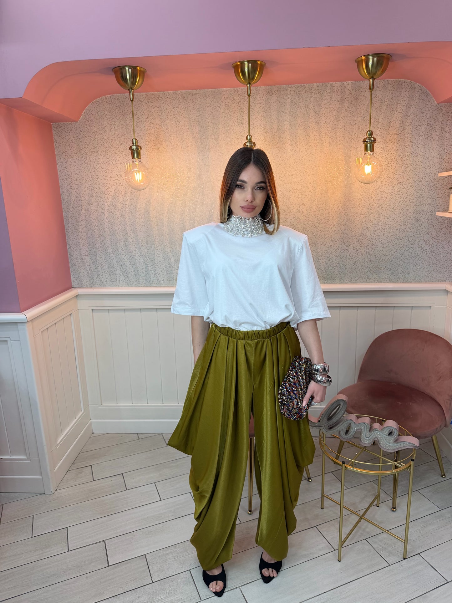 T-SHIRT OVER SPALLINA JUSTWEST WHITE