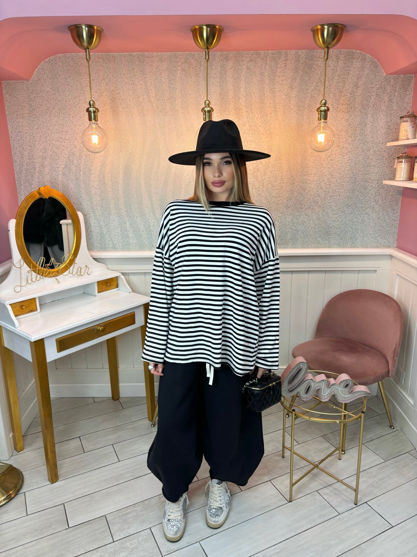 MAGLIA STRIPES (bianca&nera)