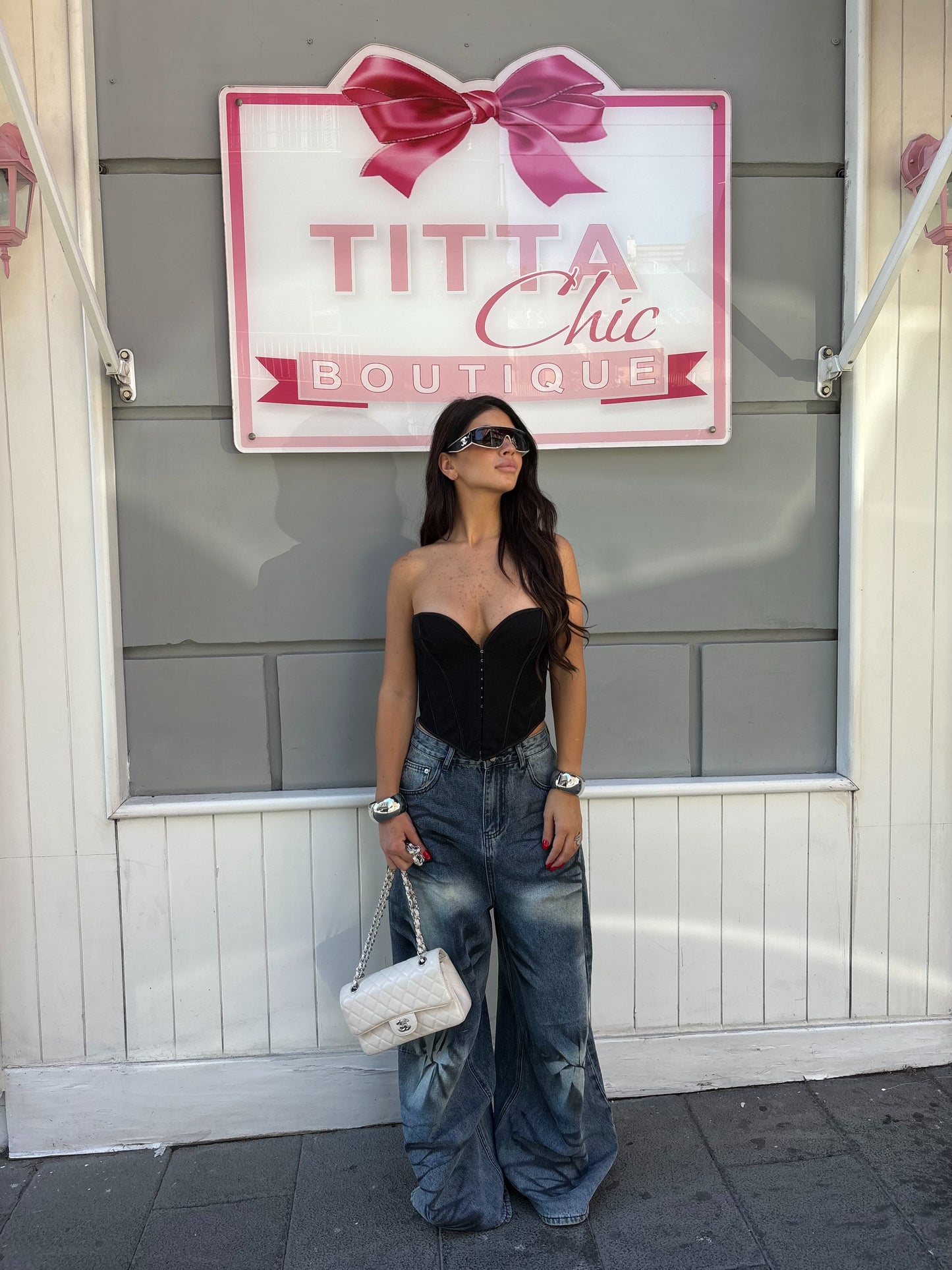 Jeans pittura