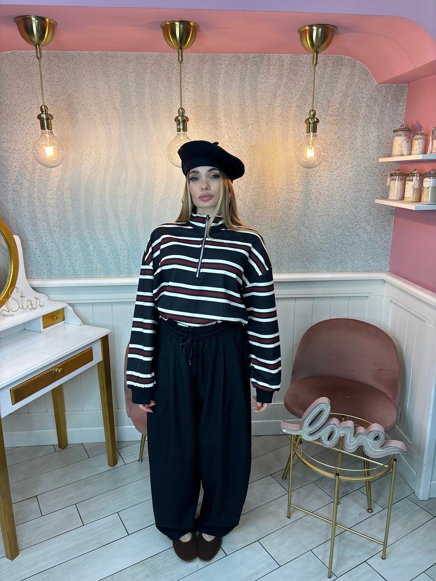 PANTALONE WINTER NERO