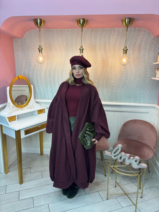 CAPPOTTO BIG MORE BORDEAUX