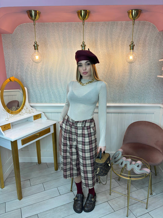 MAGLIA SEMITRASPARENTE CASHMERE PANNA