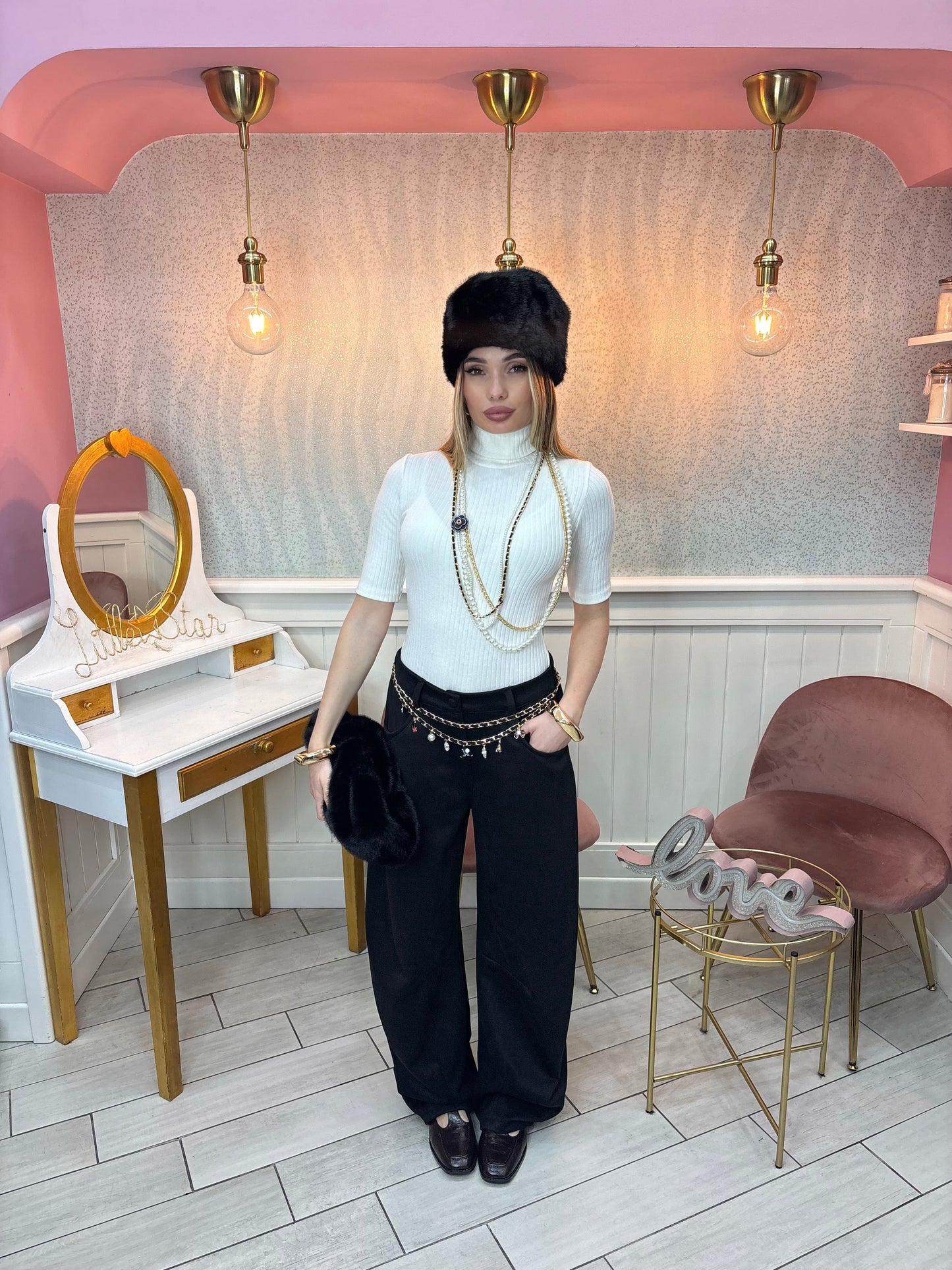 BALLON IN VELLUTO NERO