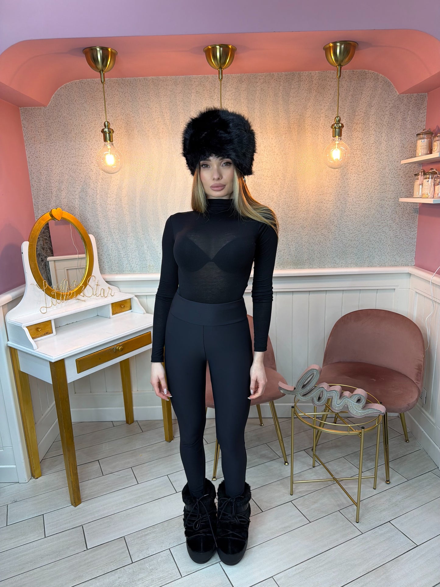 LEGGINS NERO SEMPLICE