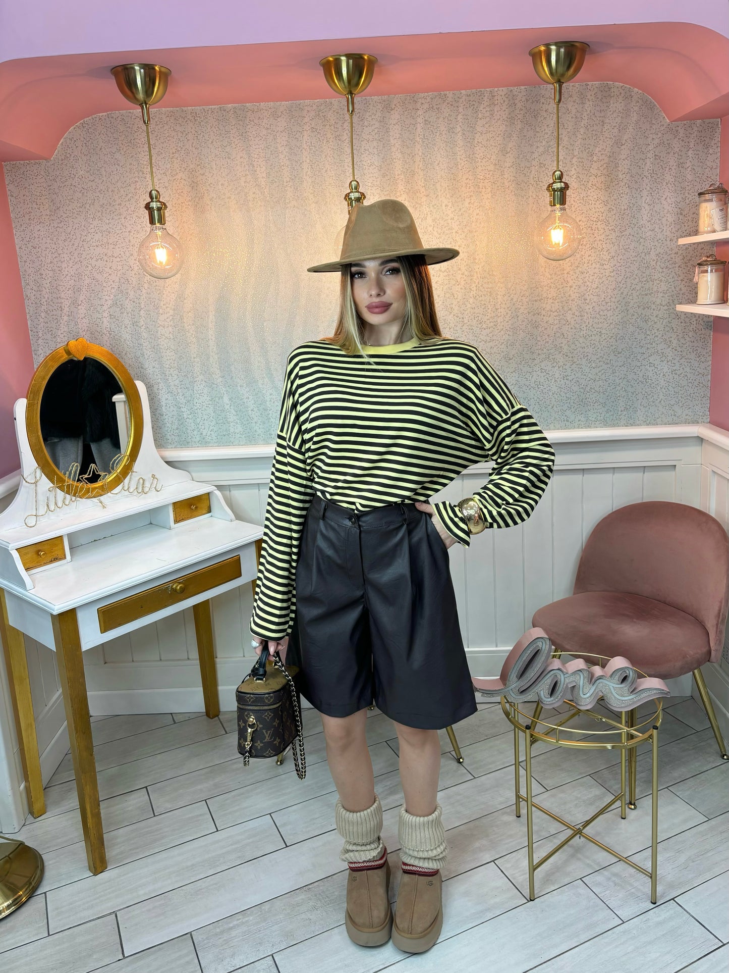 BERMUDA ECOPELLE CAFFÈ