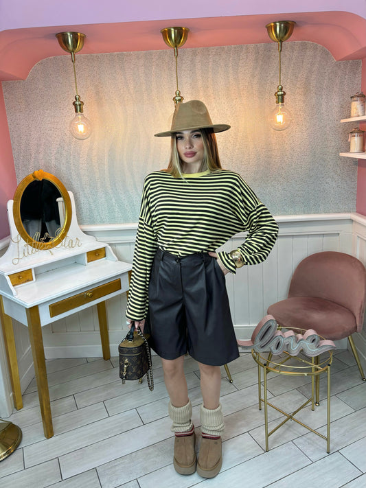 BERMUDA ECOPELLE CAFFÈ