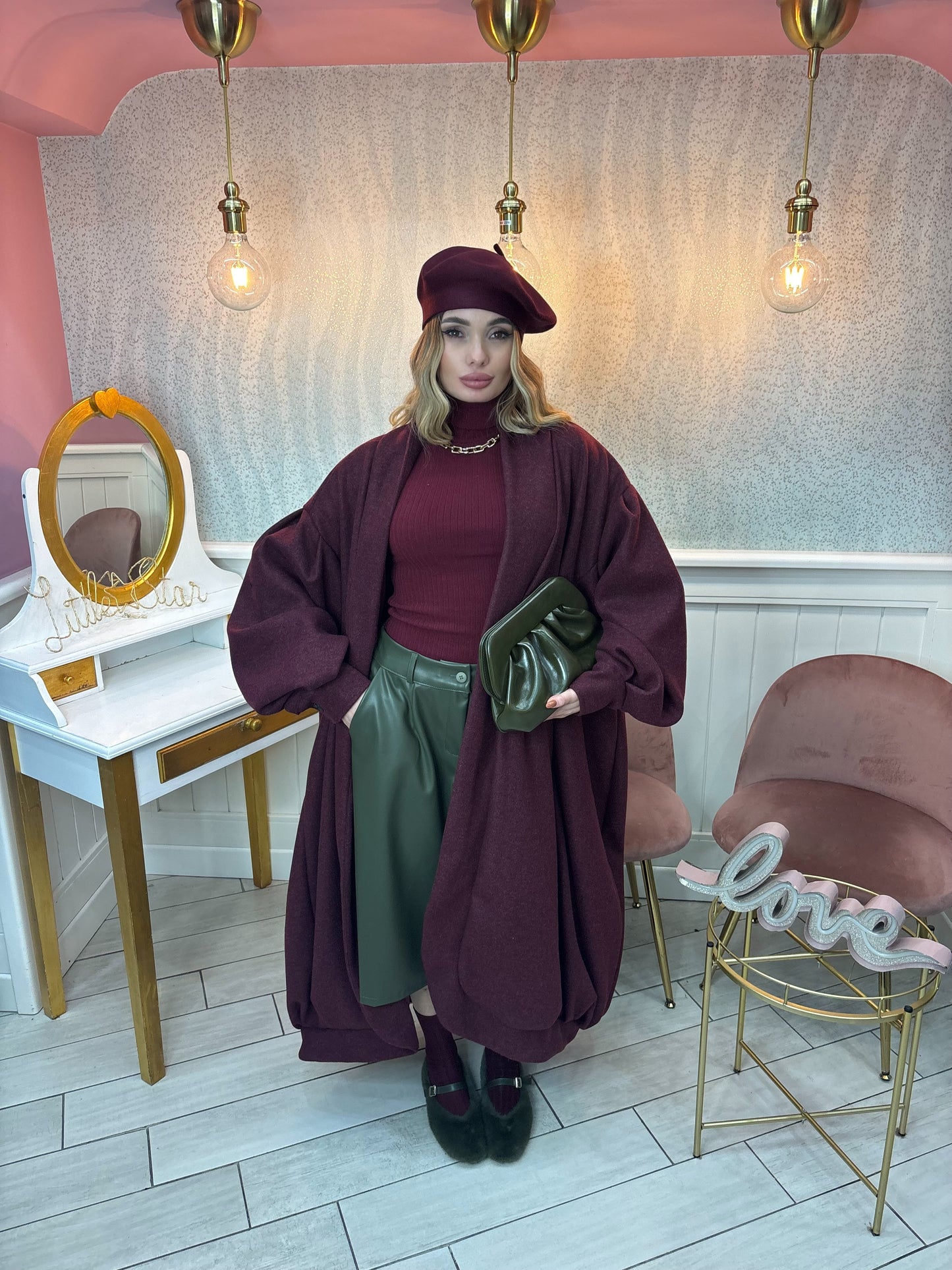 CAPPOTTO BIG MORE BORDEAUX