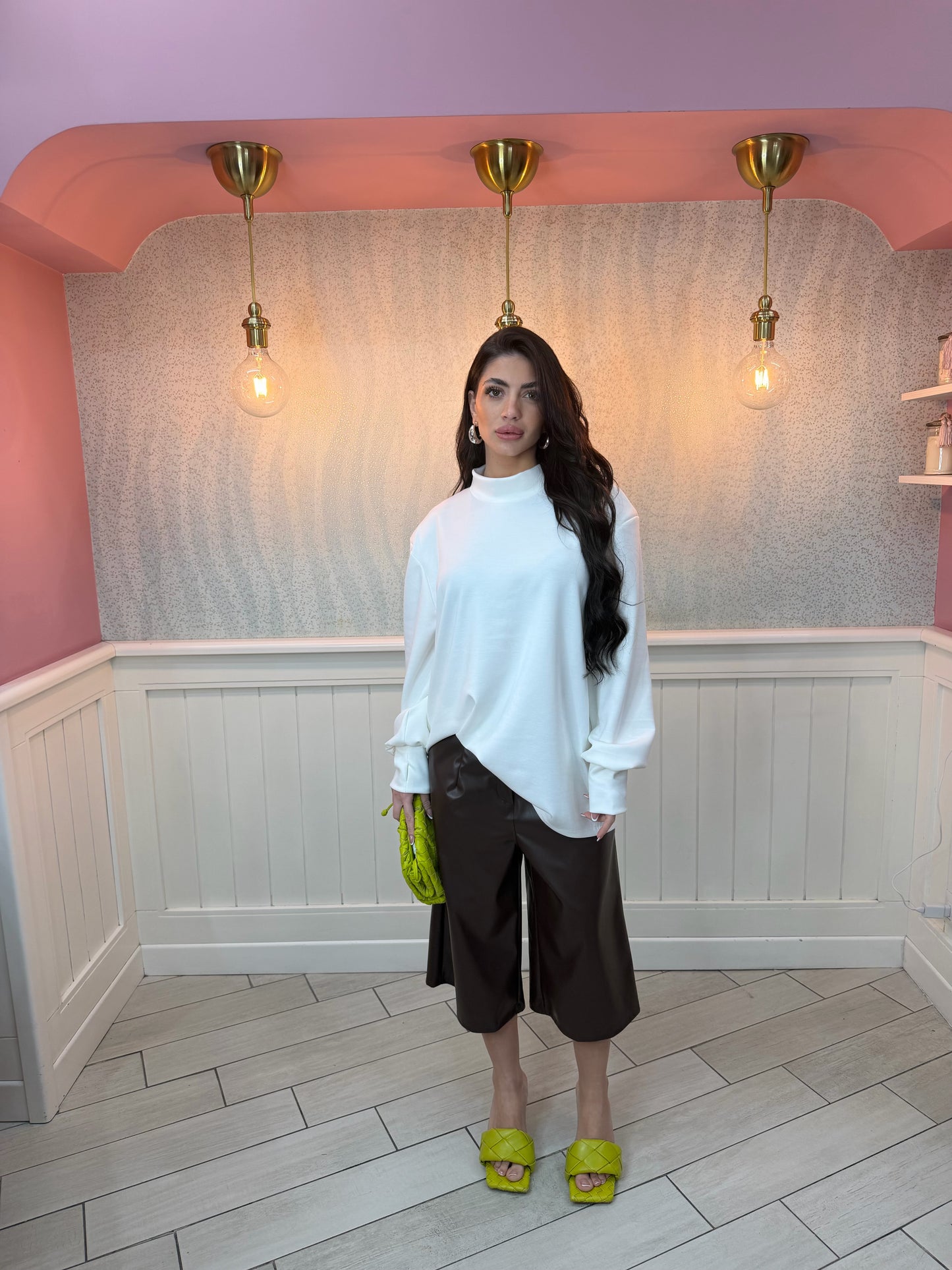 MAXI SHIRT JUSTWEST BIANCA