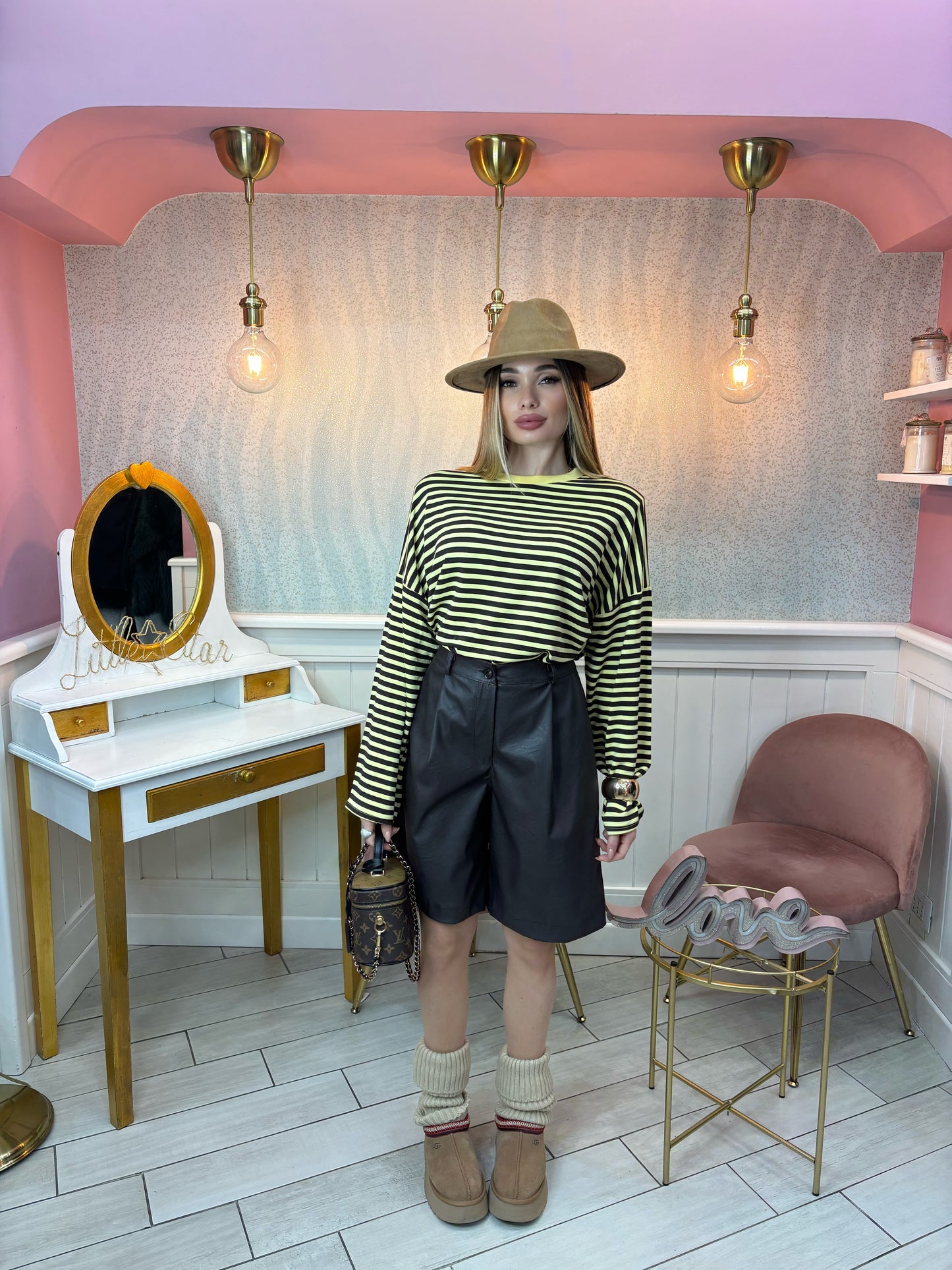 BERMUDA ECOPELLE CAFFÈ