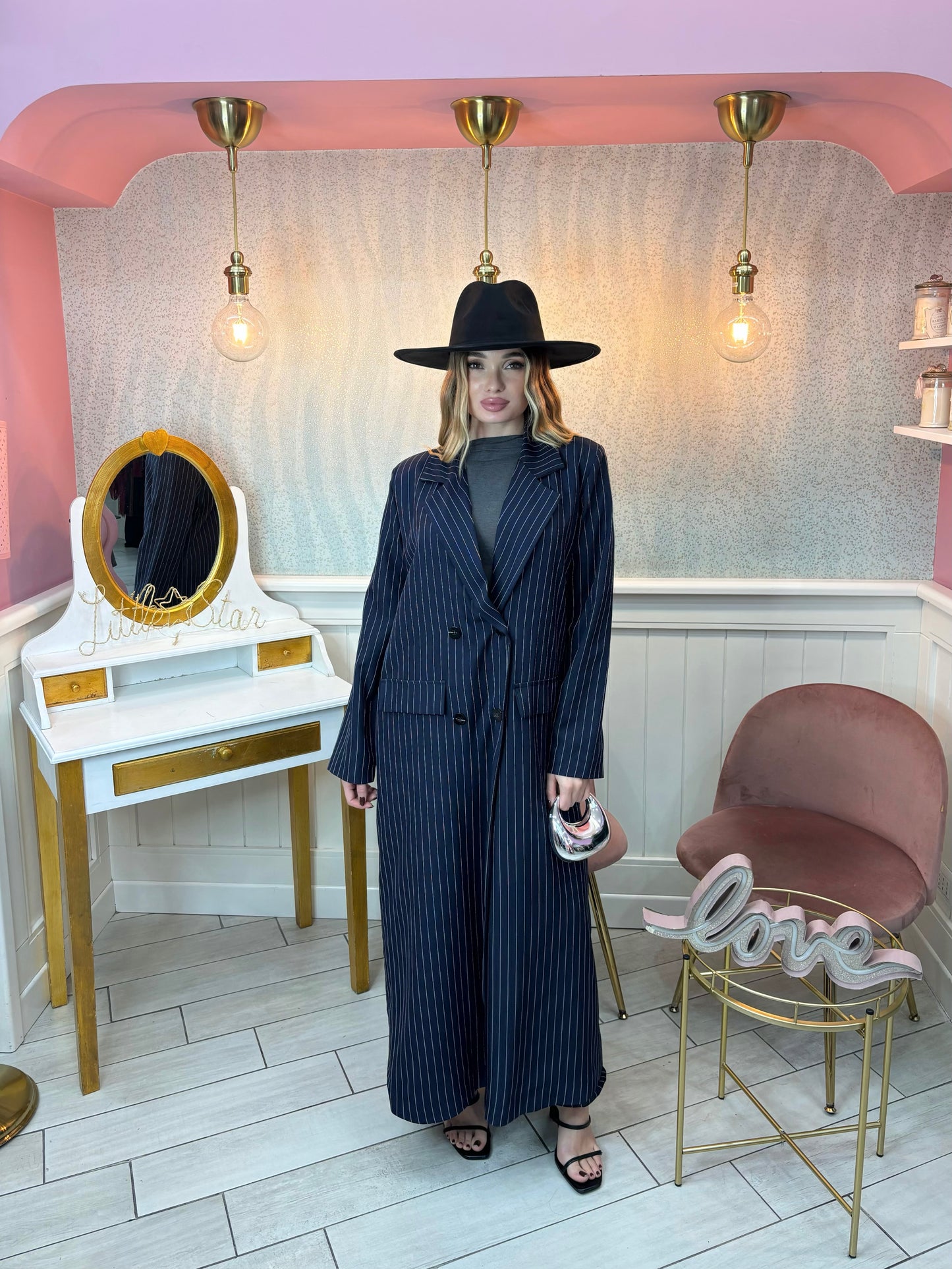 BLAZER LUNGO PARIS BLU