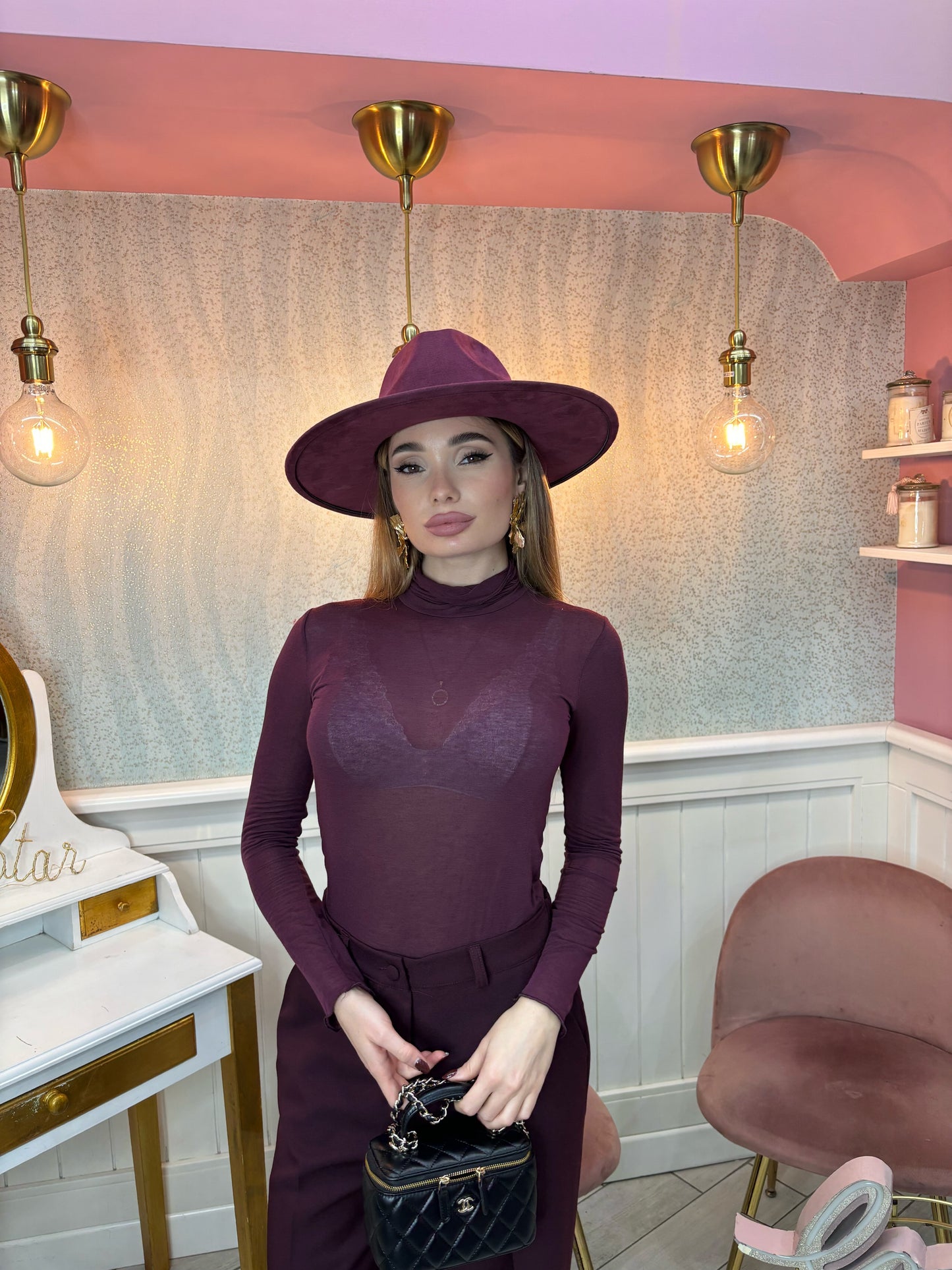 MAGLIA SEMITRASPARENTE BORDÒ