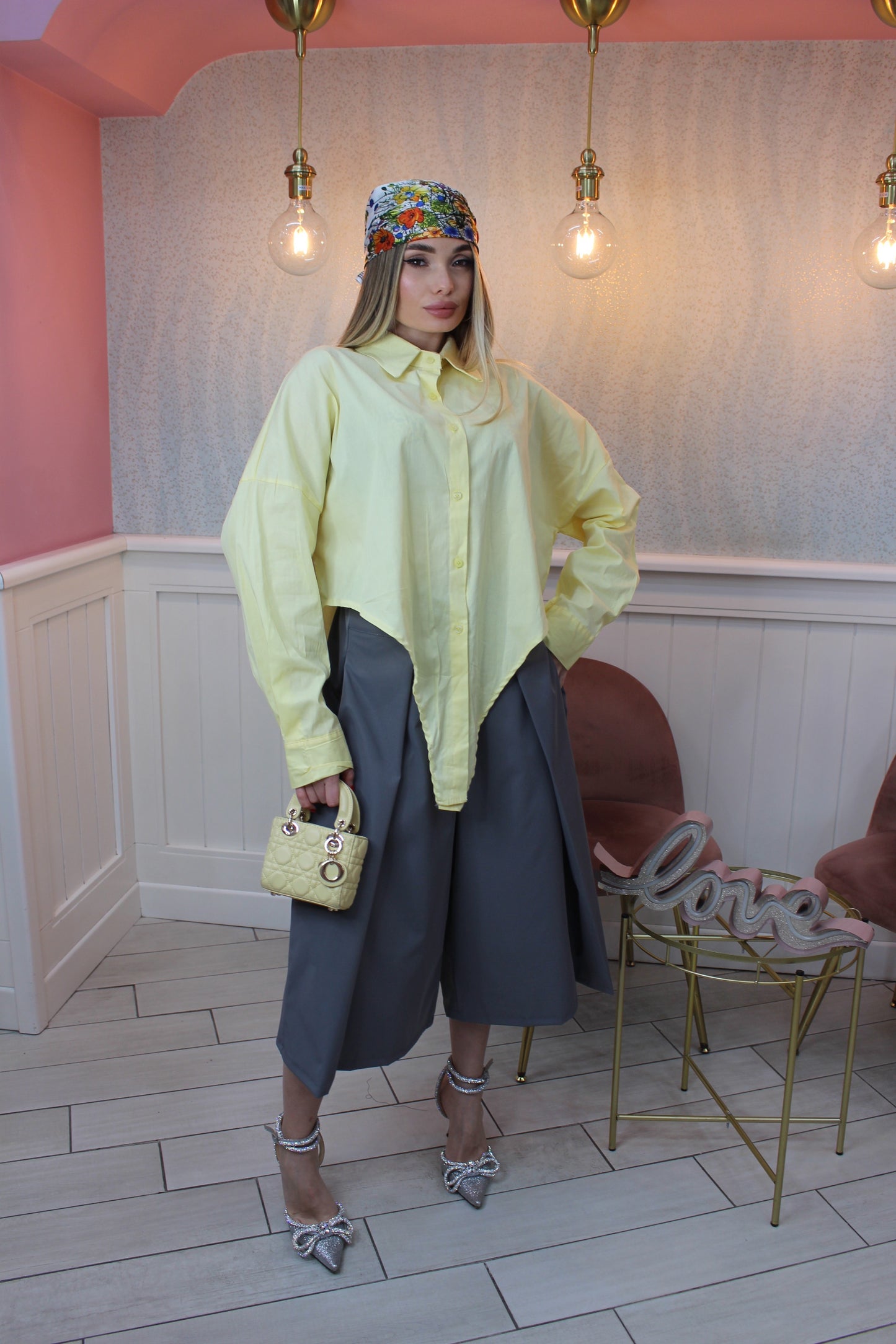 CAMICIA ADA YELLOW
