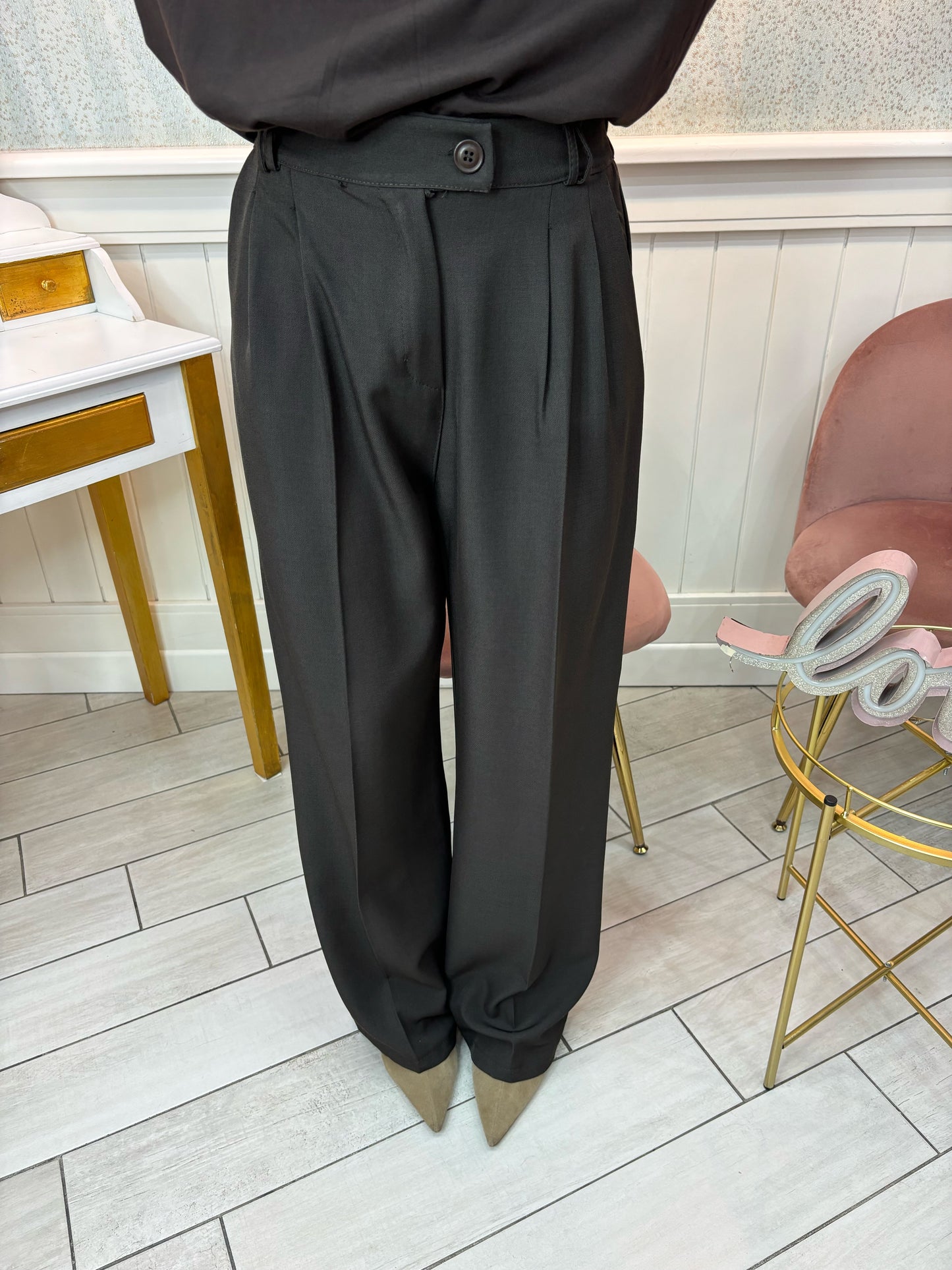 PANTALONE ADELE MARRONE
