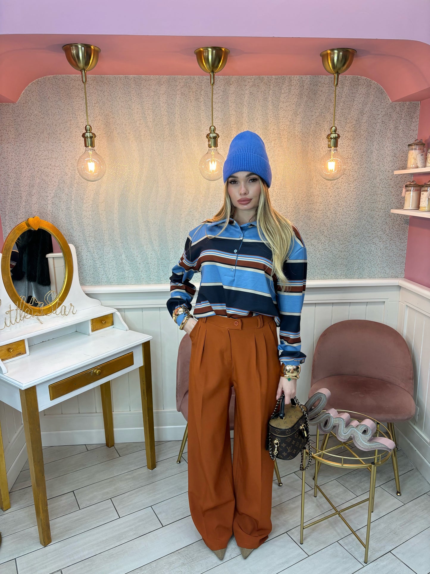 PANTALONE ADELE RUGGINE