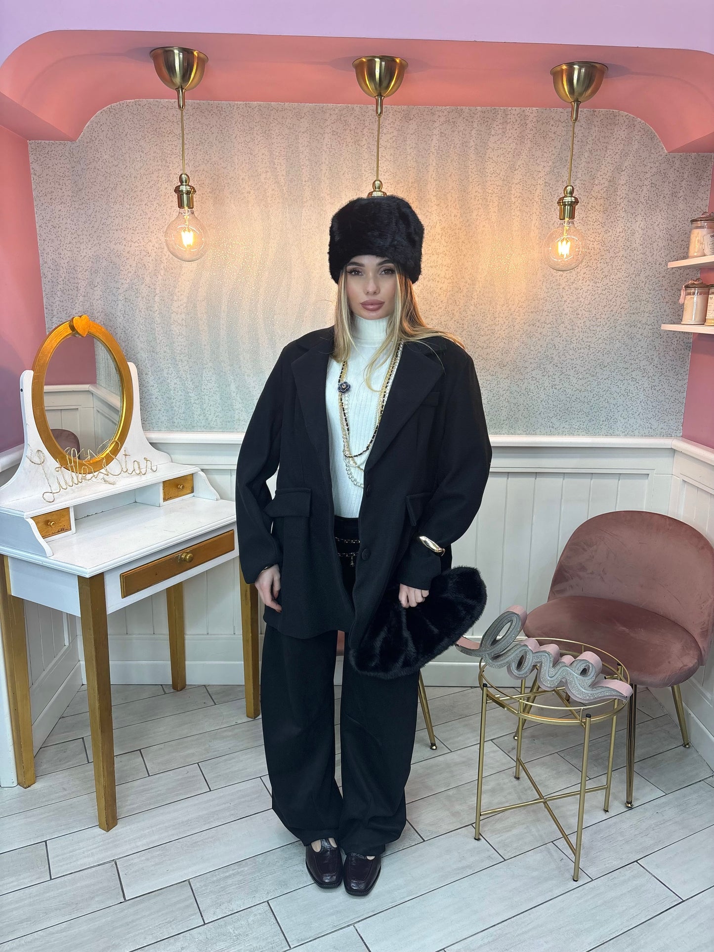 GIACCA CAPPOTTO NERA