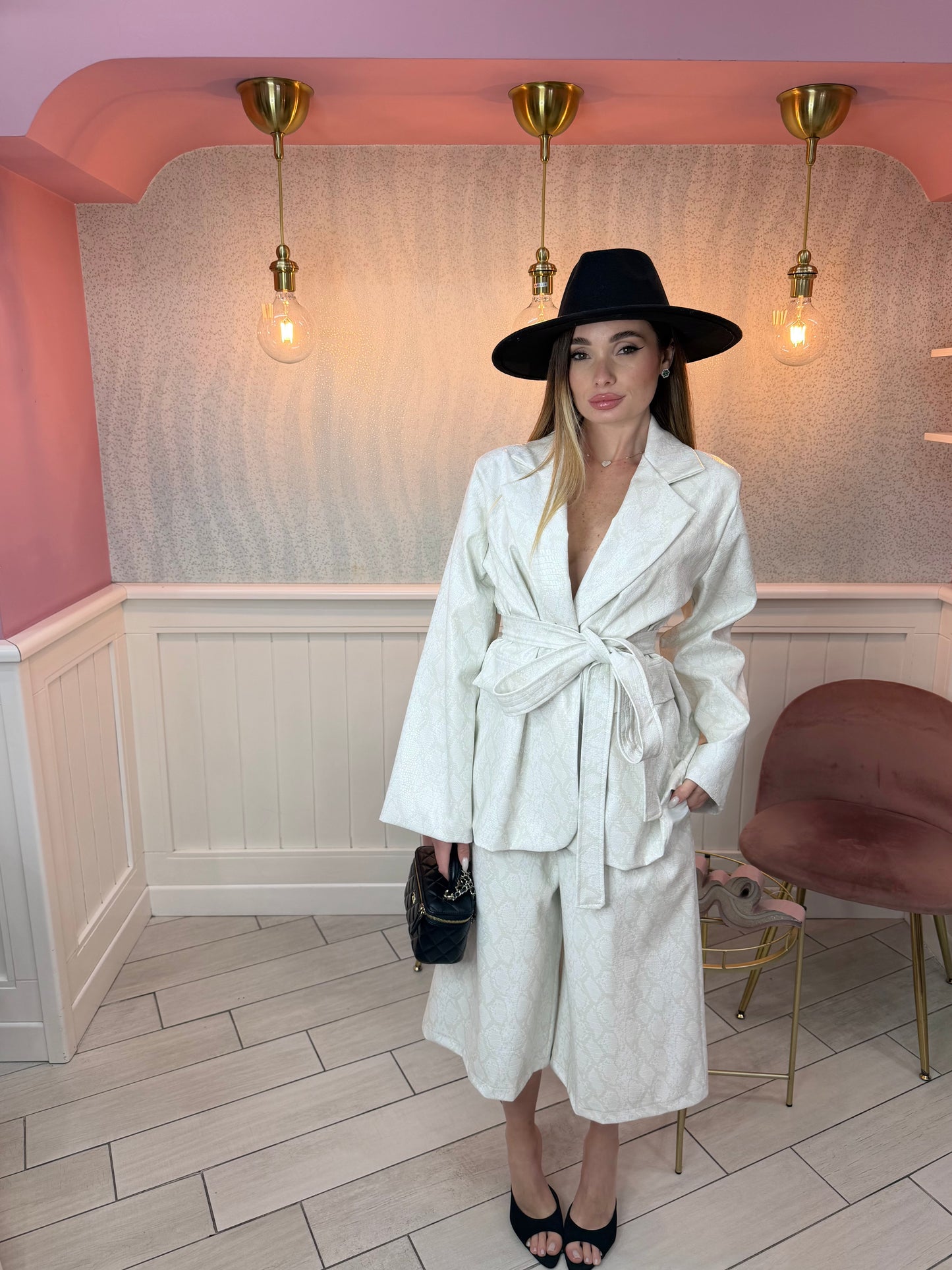 COORDSET SNAKE WHITE