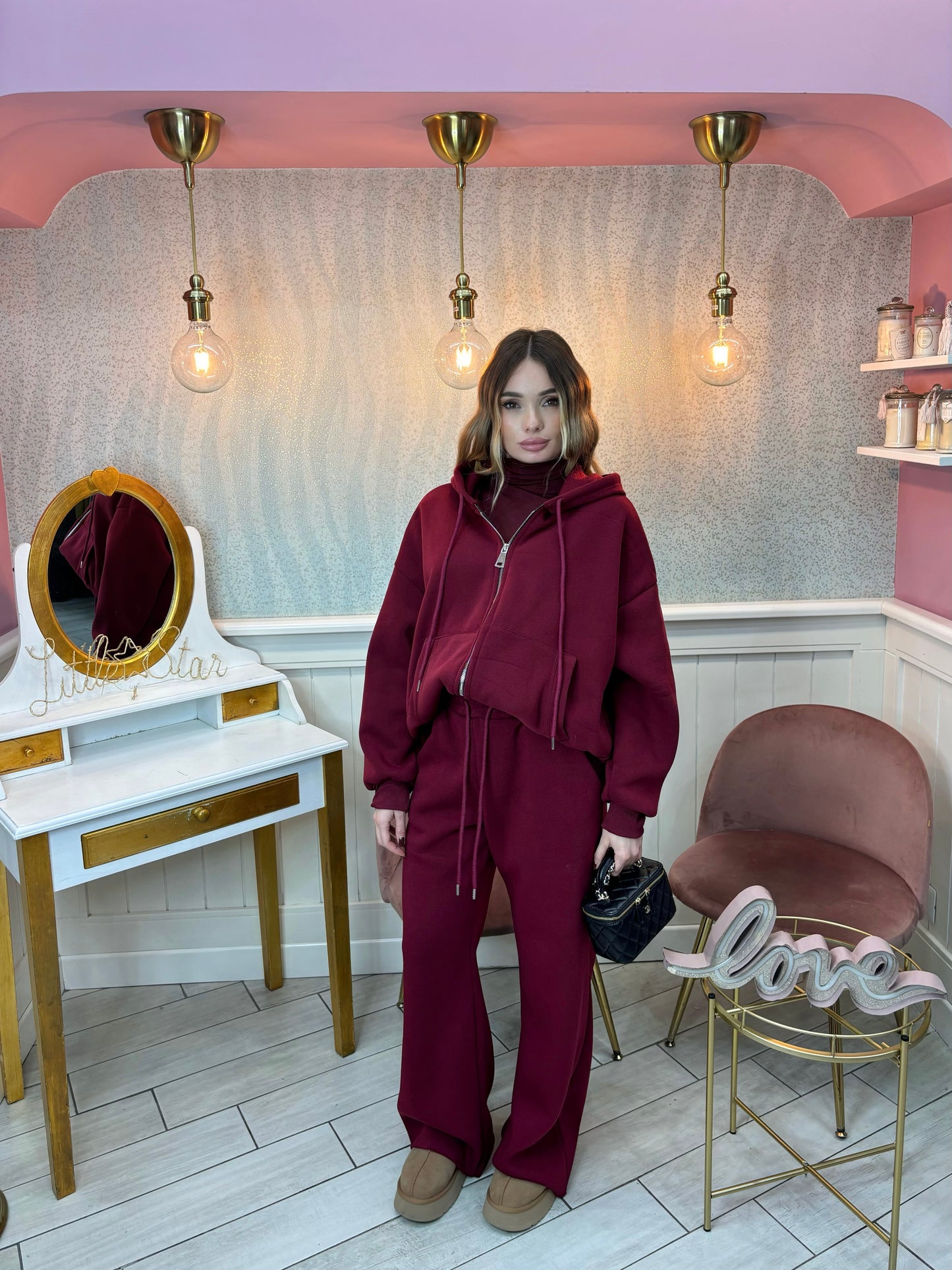 FELPONE CON ZIP FELPATO GRIGIO