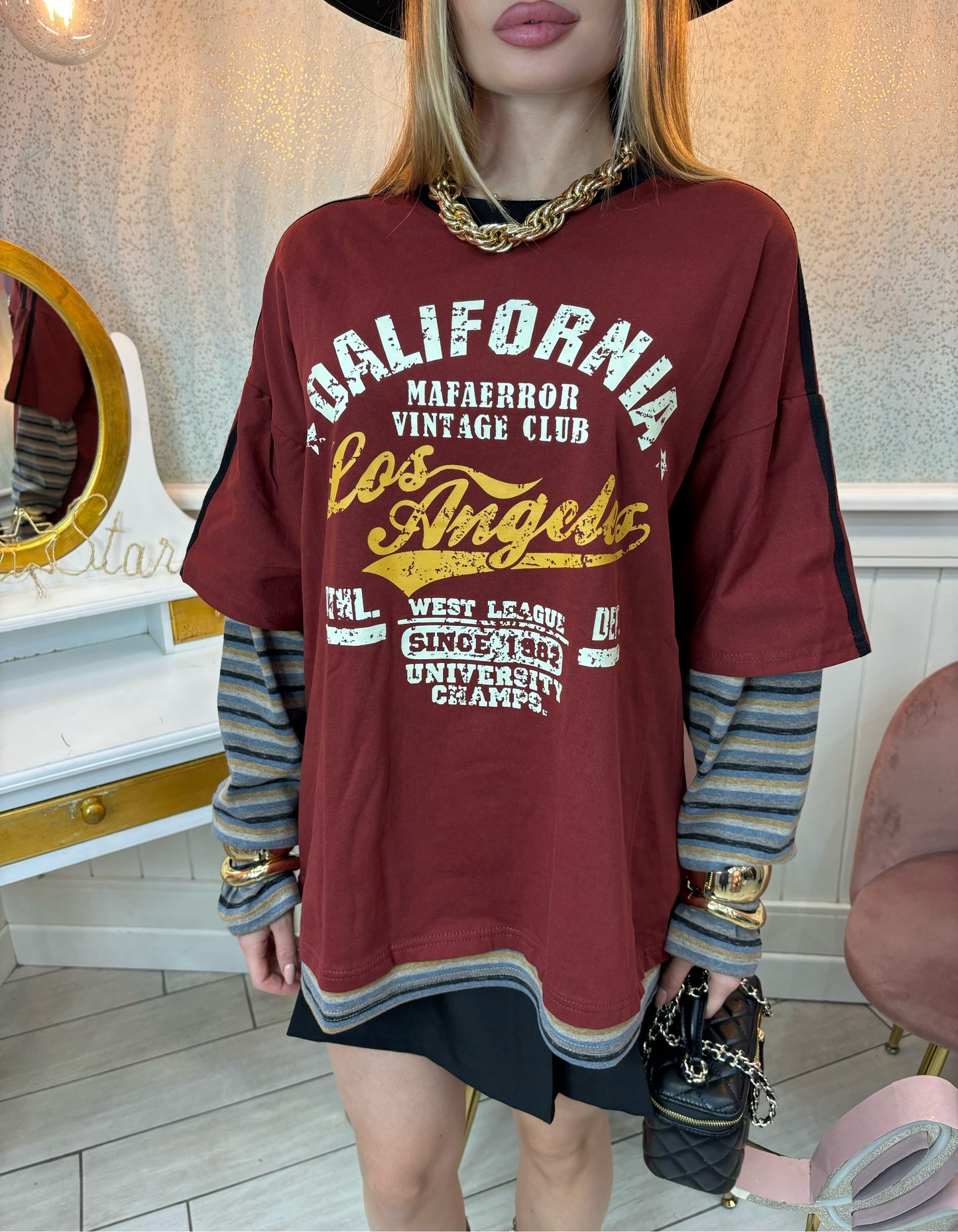MAGLIA LOS ANGELES BORDEAUX