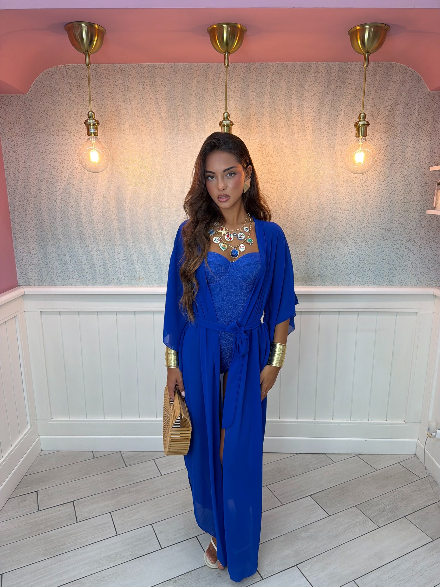 KIMONO IBIZA BLU