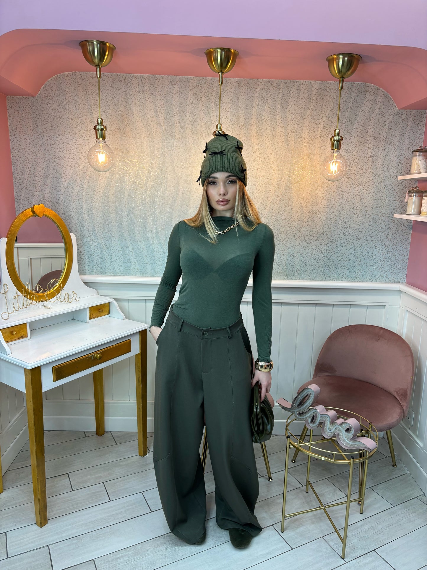 PANTALONE BALLON ÉLITE VERDE