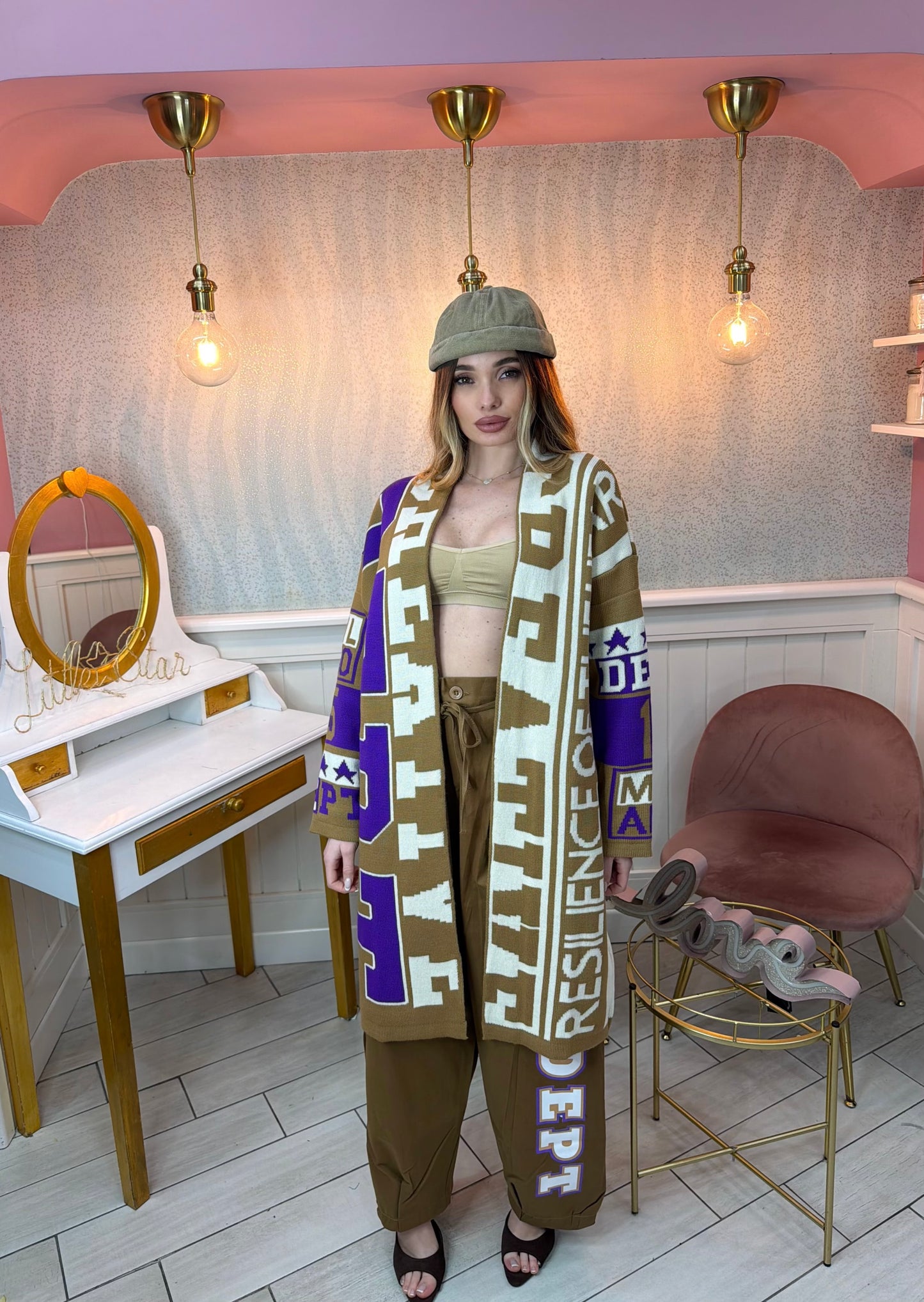 COORDSET MAXI CARDIGAN + PANTALONI CREATIVE DEPT